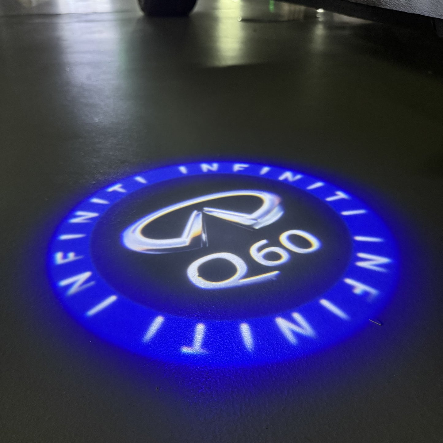 INFINITI Q60 LOGO PROJECROTR LIGHTS (quantity 1 = 1 sets/2 door lights)Nr.74A34