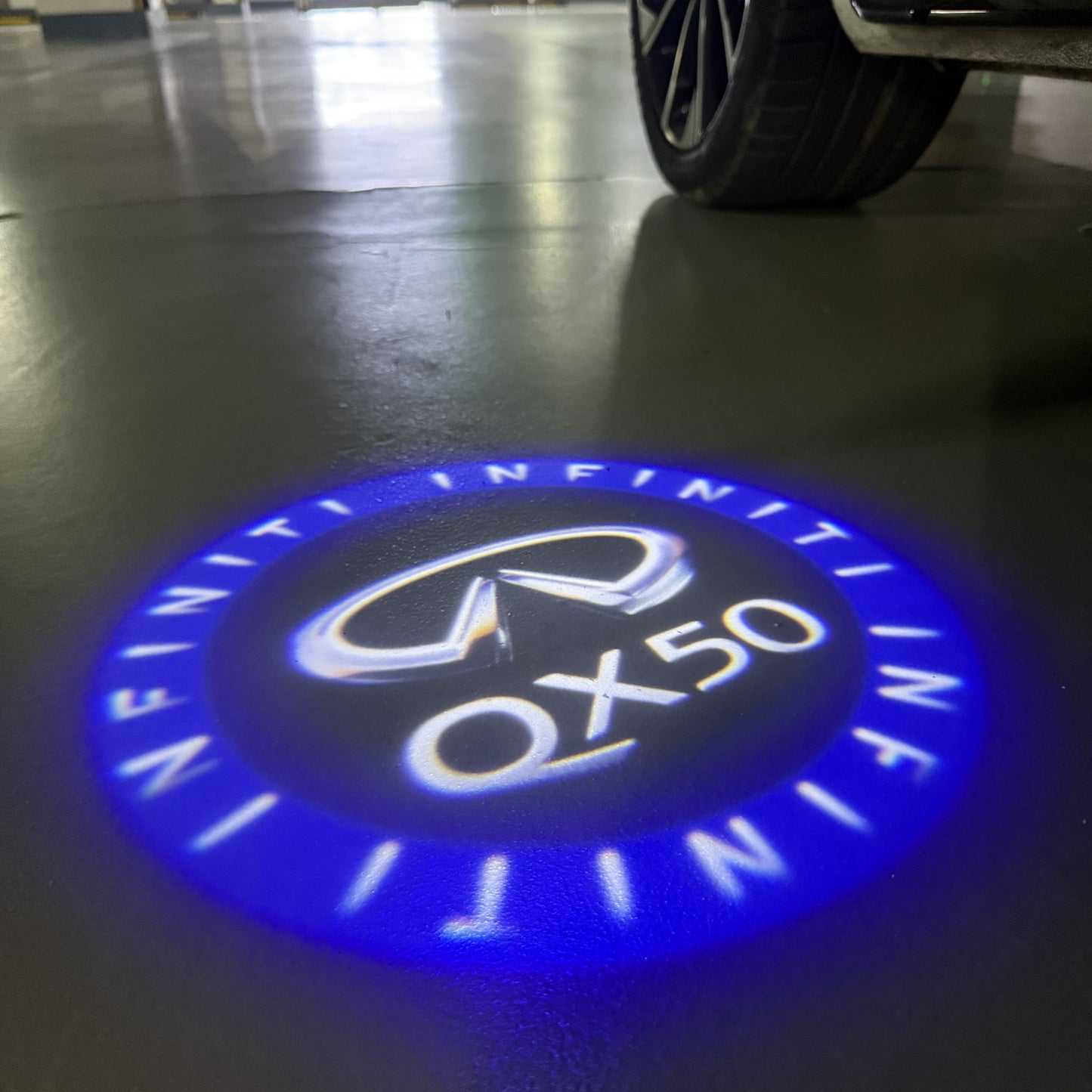 INFINITI QX50 LOGO PROJECROTR LIGHTS (quantity 1 = 1 sets/2 door lights)Nr.74A20