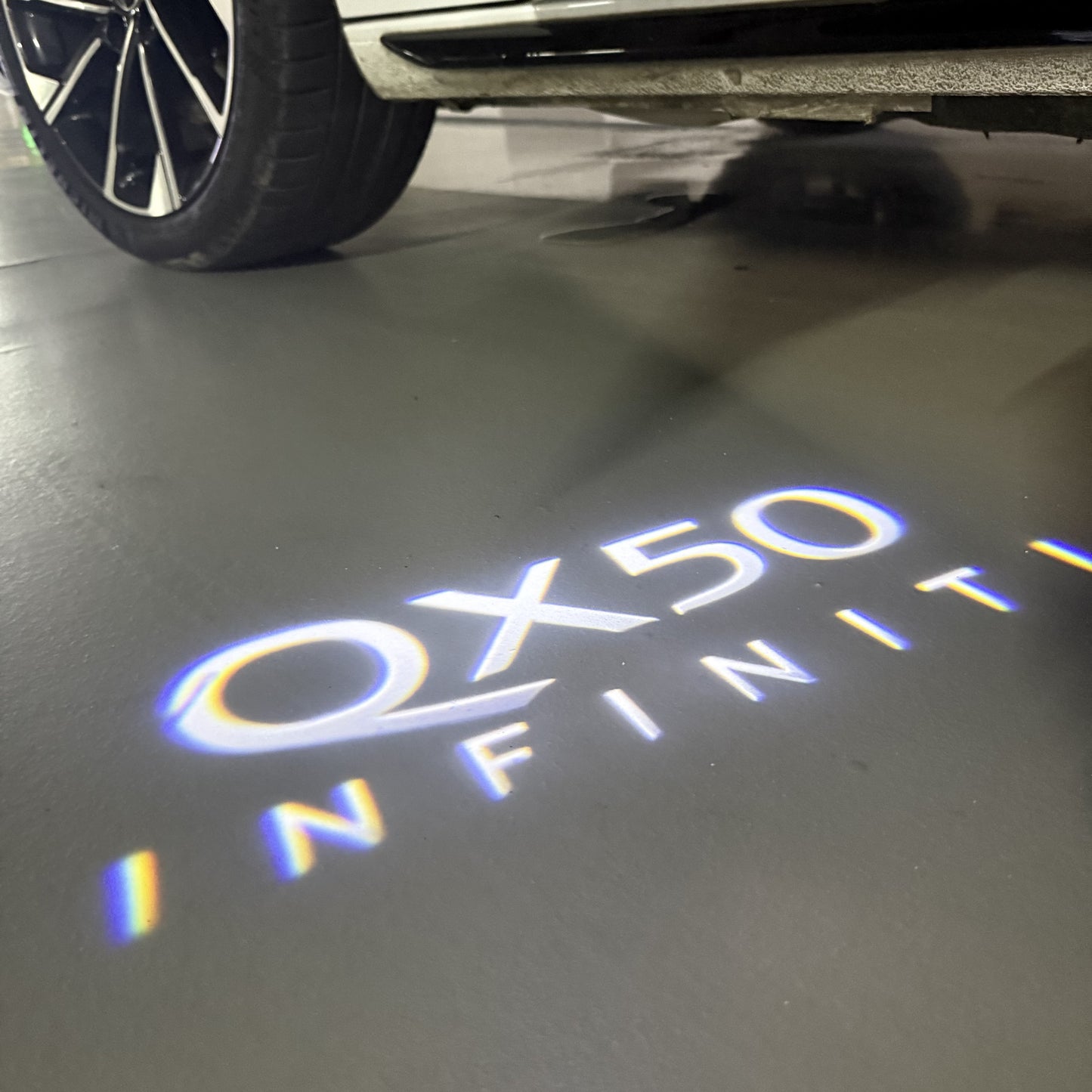 INFINITI QX50 LOGO PROJECROTR LIGHTS (quantity 1 = 1 sets/2 door lights)Nr.74A19
