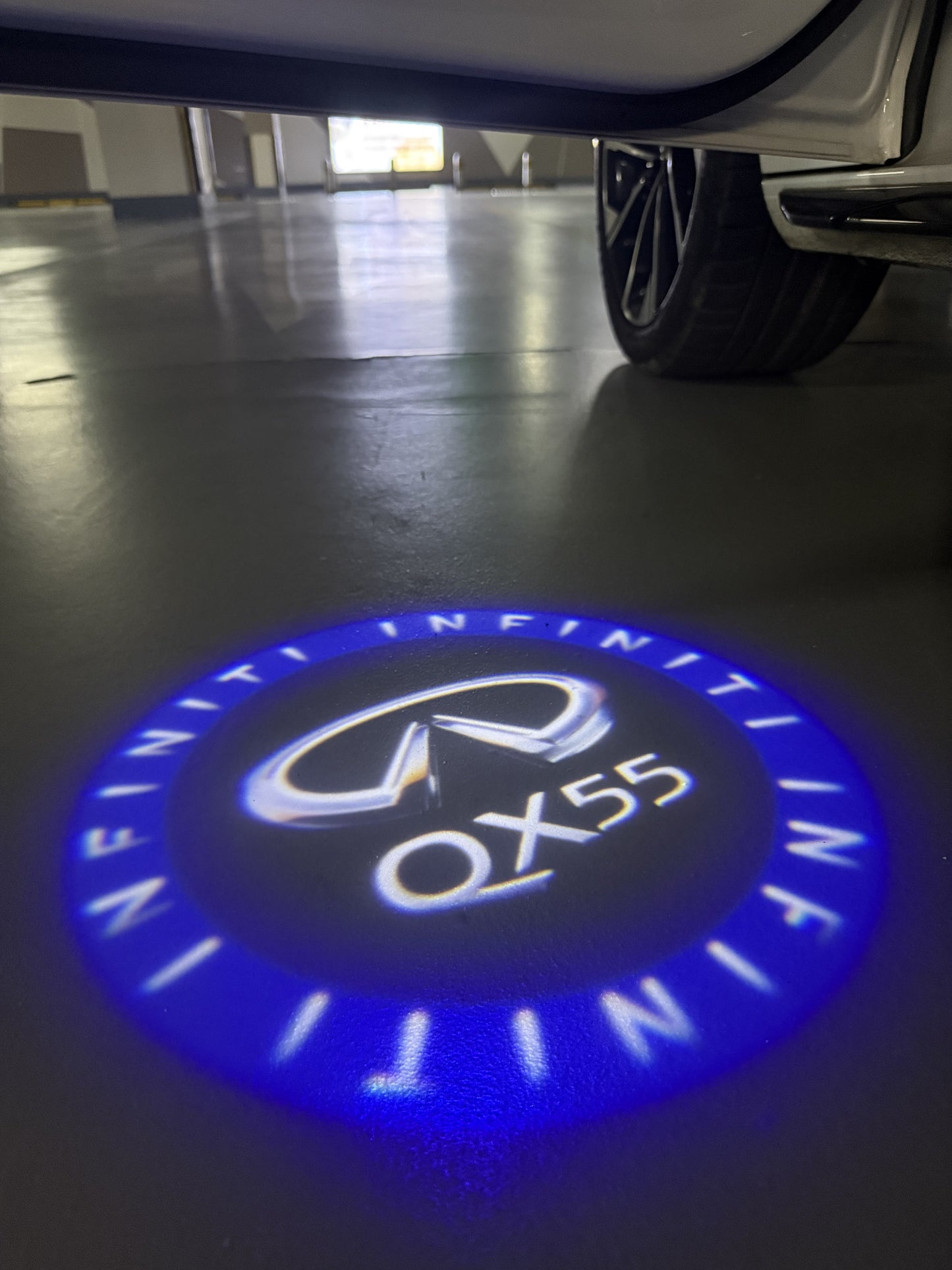 INFINITI QX55 LOGO PROJECROTR LIGHTS (quantity 1 = 1 sets/2 door lights)Nr.74A14