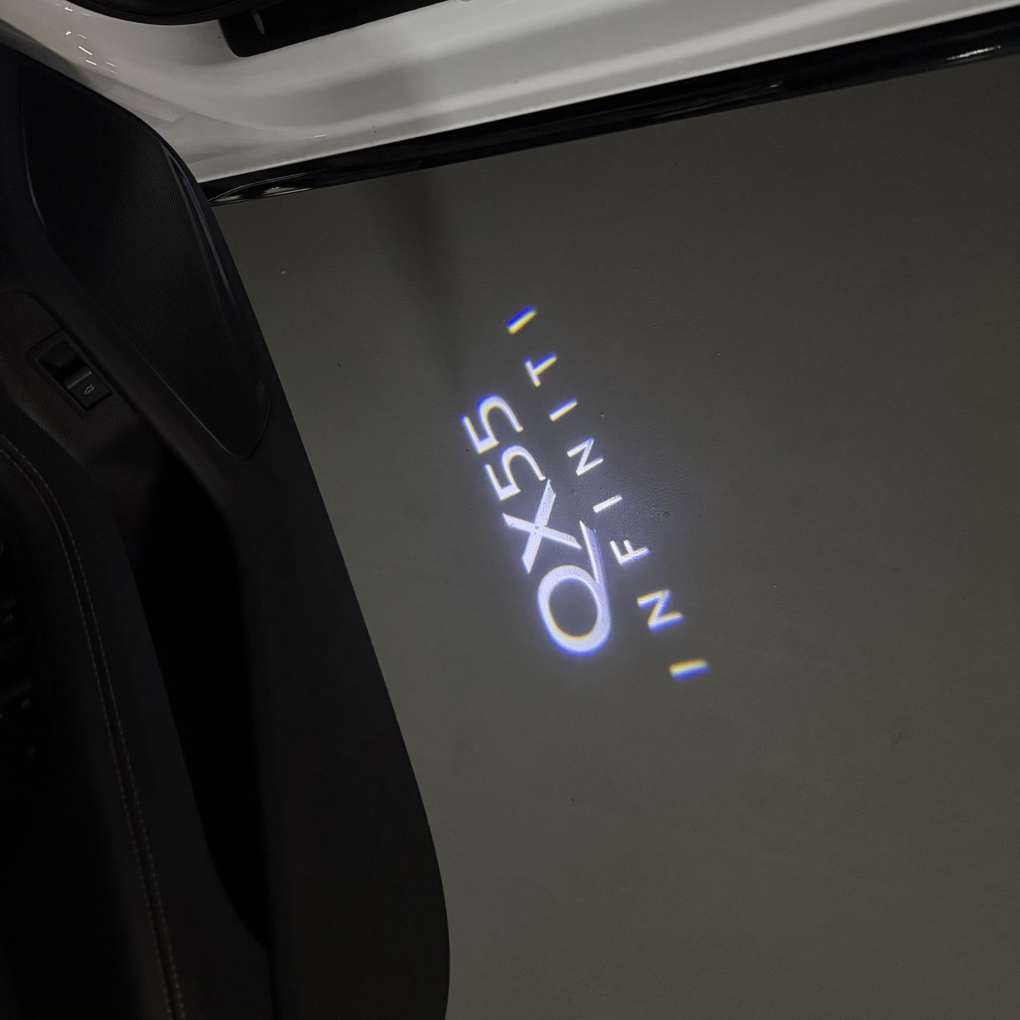 INFINITI QX55 LOGO PROJECROTR LIGHTS (quantity 1 = 1 sets/2 door lights)Nr.74A12