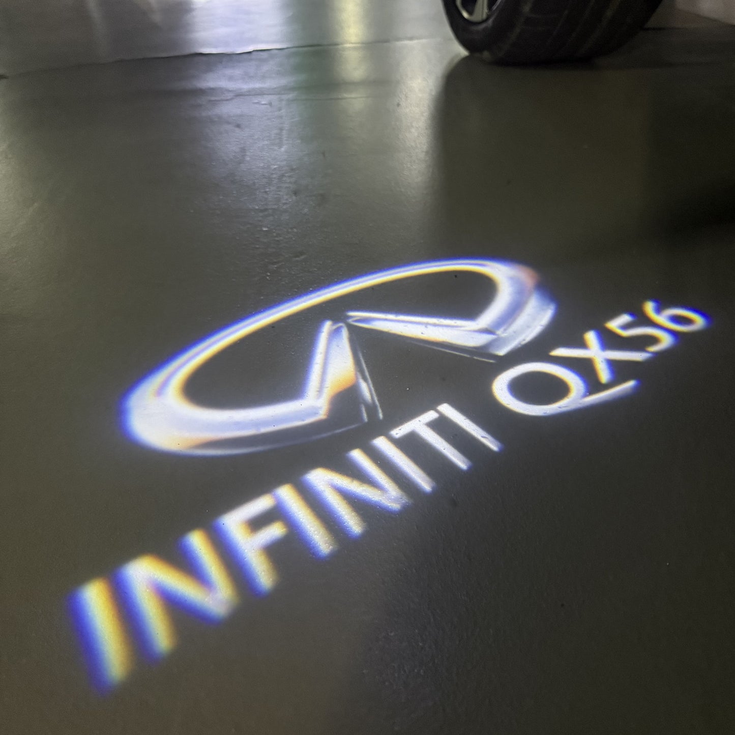 INFINITI QX56 LOGO PROJECROTR LIGHTS (quantity 1 = 1 sets/2 door lights)Nr.74A9