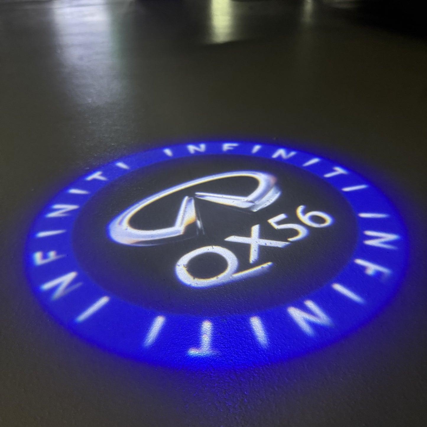 INFINITI QX56 LOGO PROJECROTR LIGHTS (quantity 1 = 1 sets/2 door lights)Nr.74A10