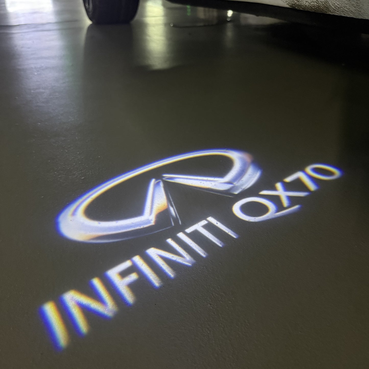 INFINITI QX70 LOGO PROJECROTR LIGHTS (quantity 1 = 1 sets/2 door lights)Nr.74A29