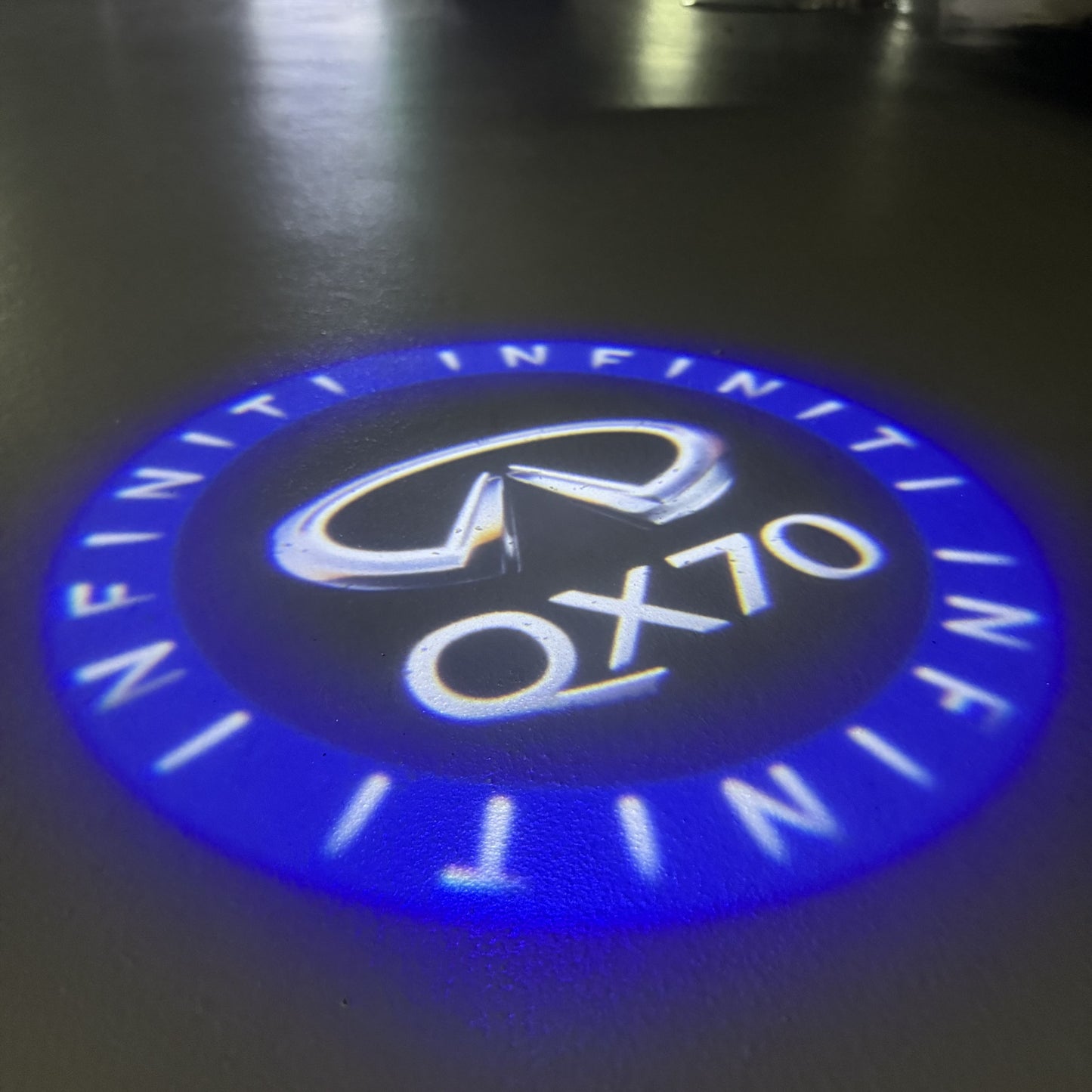 INFINITI QX70 LOGO PROJECROTR LIGHTS (quantity 1 = 1 sets/2 door lights)Nr.74A30