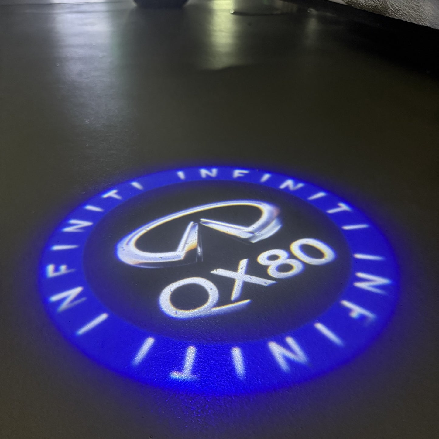 INFINITI QX80 LOGO PROJECROTR LIGHTS (quantity 1 = 1 sets/2 door lights)Nr.74A5
