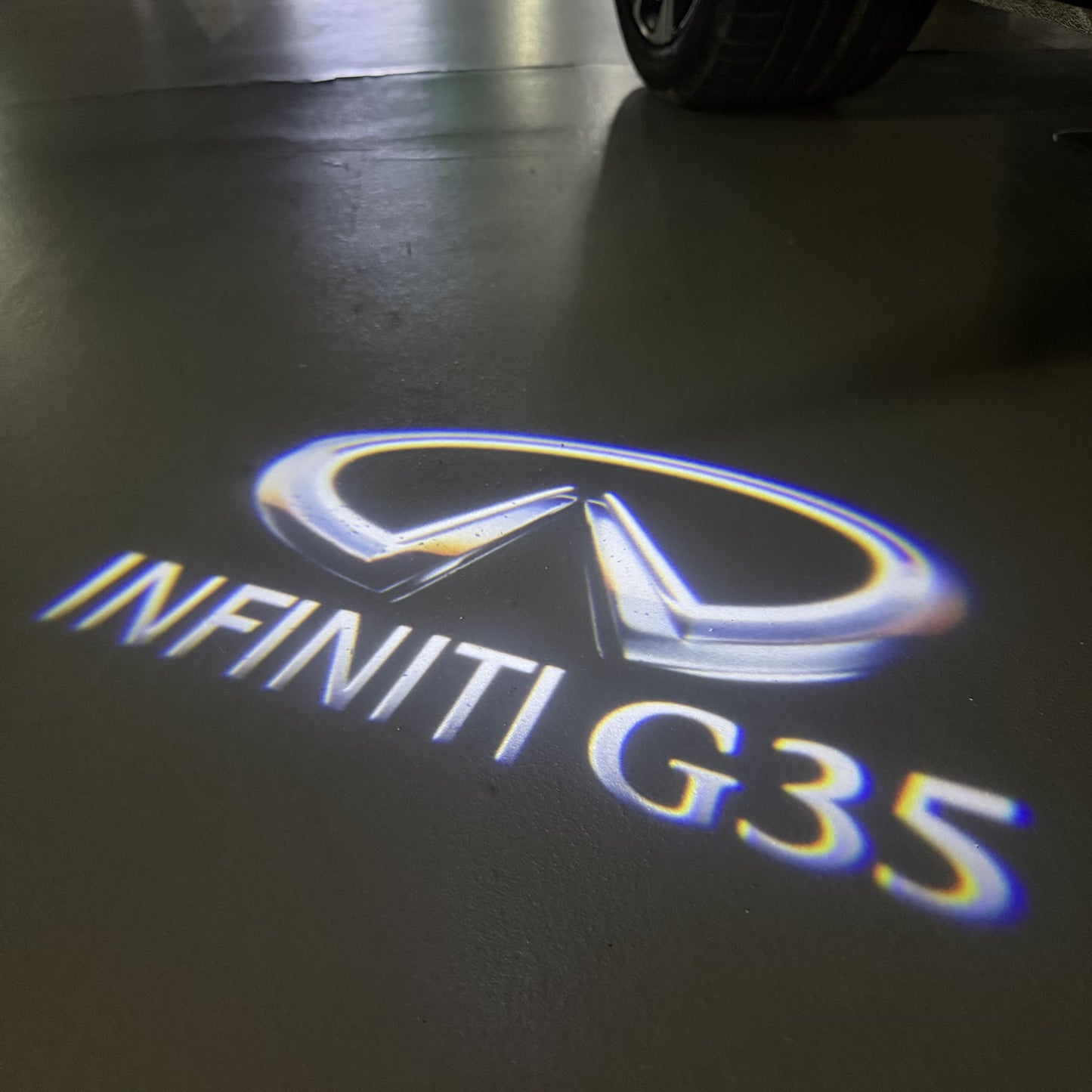 INFINITI G35 LOGO PROJECROTR LIGHTS (quantity 1 = 1 sets/2 door lights)Nr.74A60