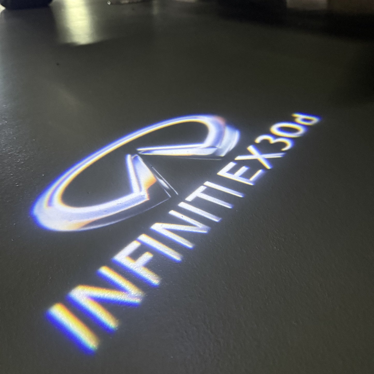 INFINITI EX30d LOGO PROJECROTR LIGHTS (quantity 1 = 1 sets/2 door lights)Nr.74A49