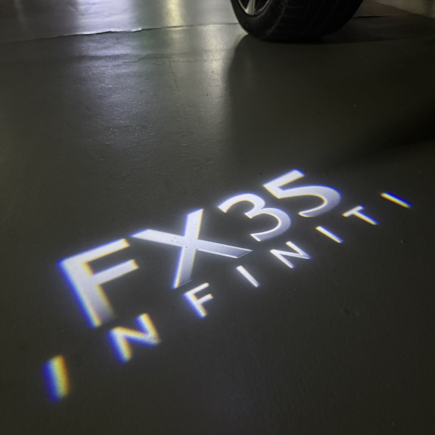INFINITI FX35 LOGO PROJECROTR LIGHTS (quantity 1 = 1 sets/2 door lights)Nr.74A67