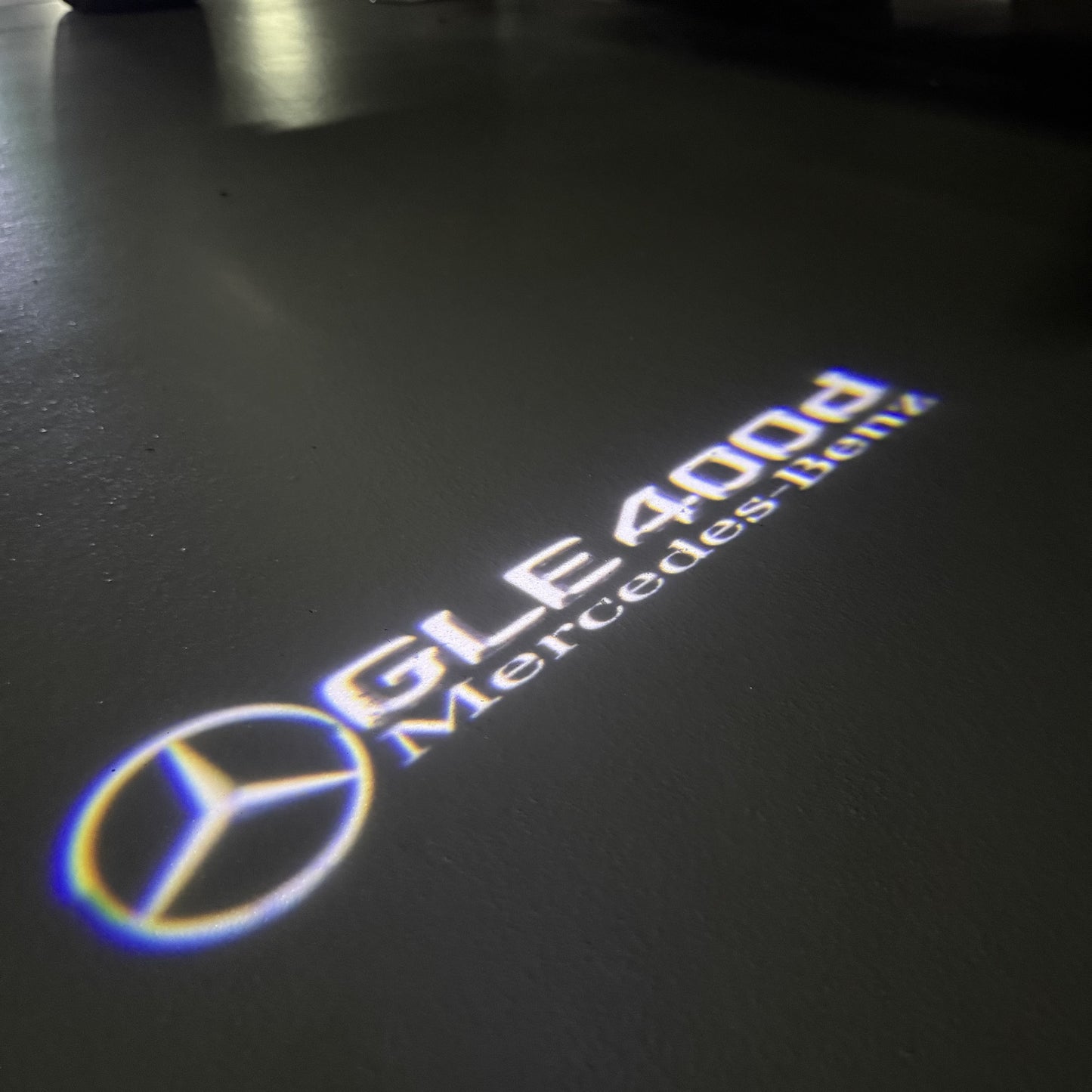 MERCEDES BENZ GLE 400d LOGO PROJECTOR LIGHTS (quantity 1 = 1 sets/2 door lights)Nr.03f049