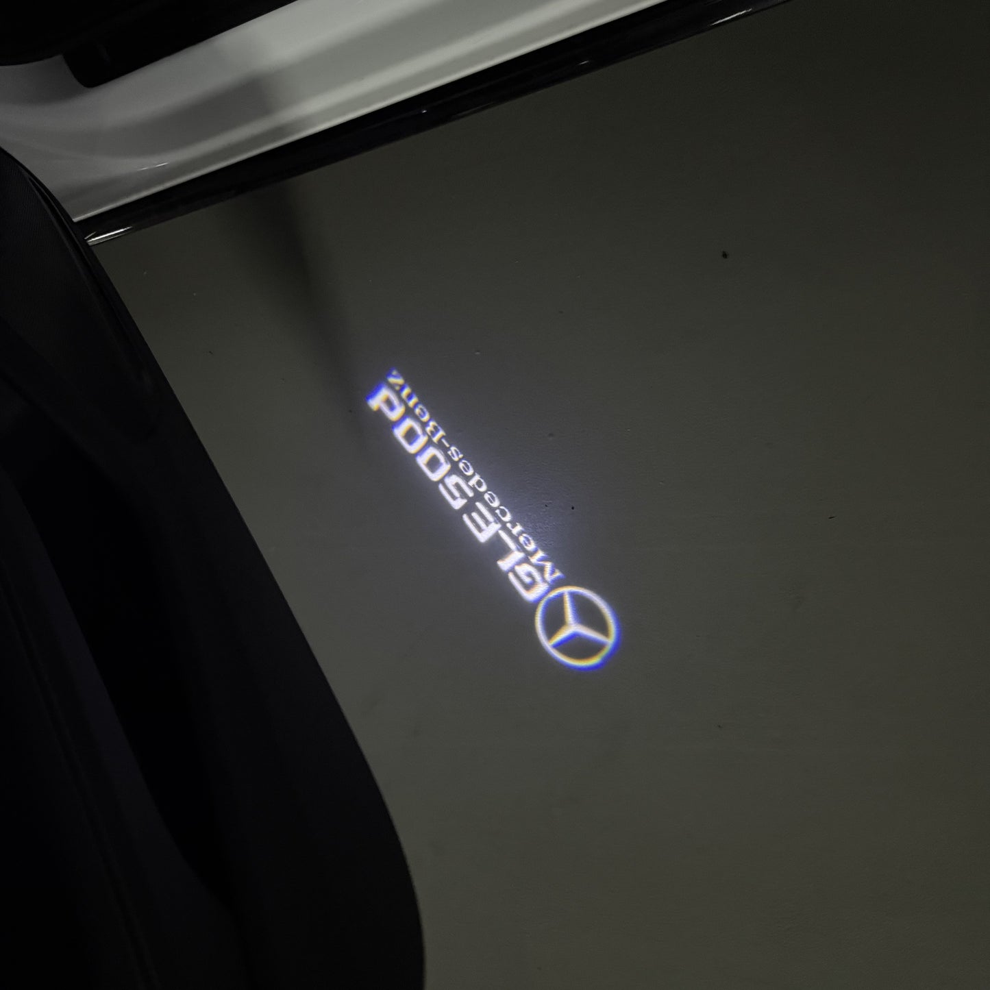 MERCEDES BENZ GLE 500d LOGO PROJECTOR LIGHTS (quantity 1 = 1 sets/2 door lights)Nr.03f055