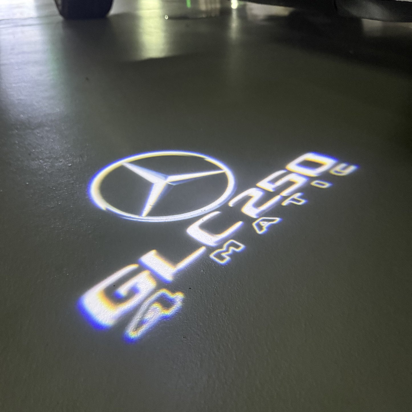 MERCEDES BENZ GLC 250 LOGO PROJECTOR LIGHTS (quantity 1 = 1 sets/2 door lights)Nr.03f041
