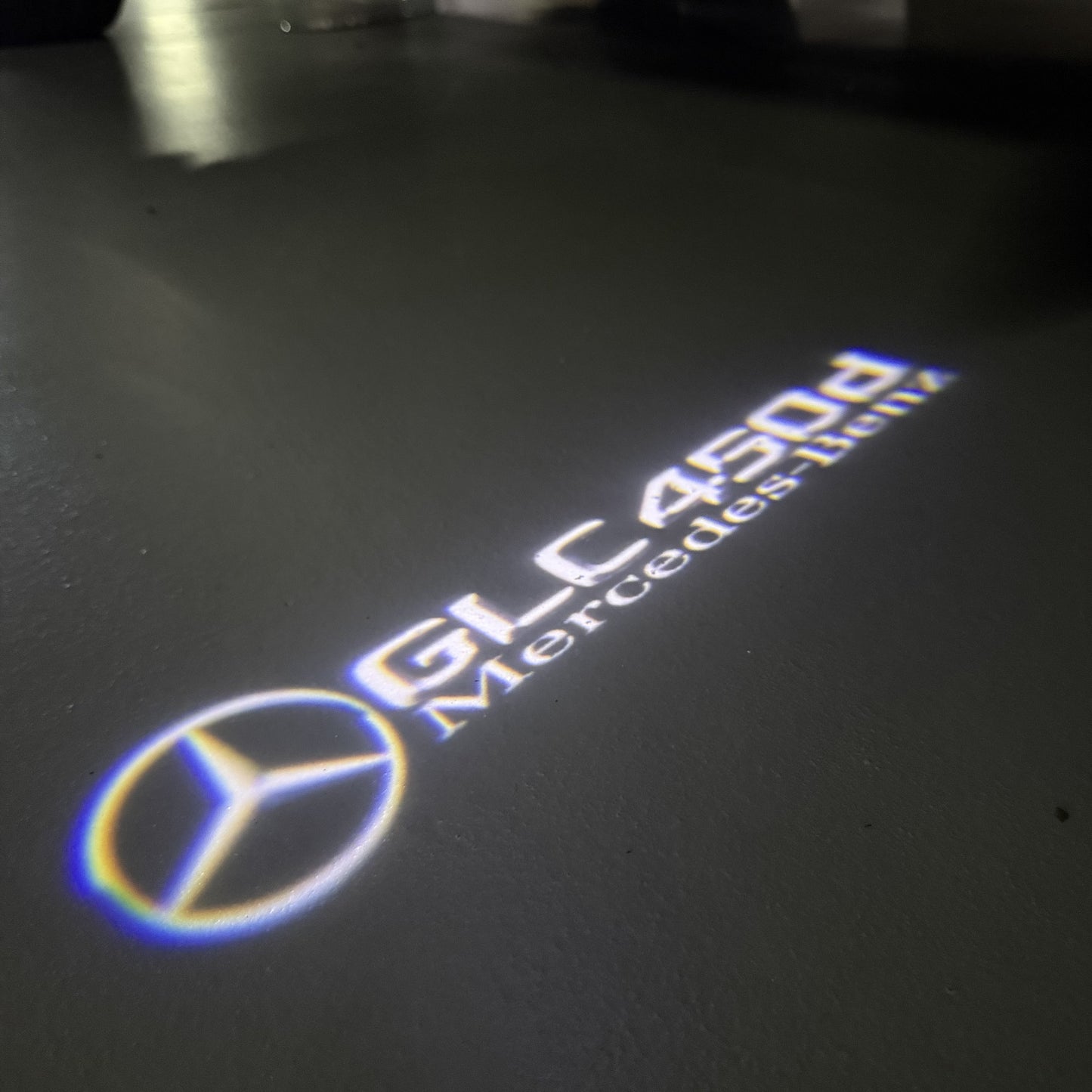 MERCEDES BENZ GLC 450d LOGO PROJECTOR LIGHTS (quantity 1 = 1 sets/2 door lights)Nr.03f055