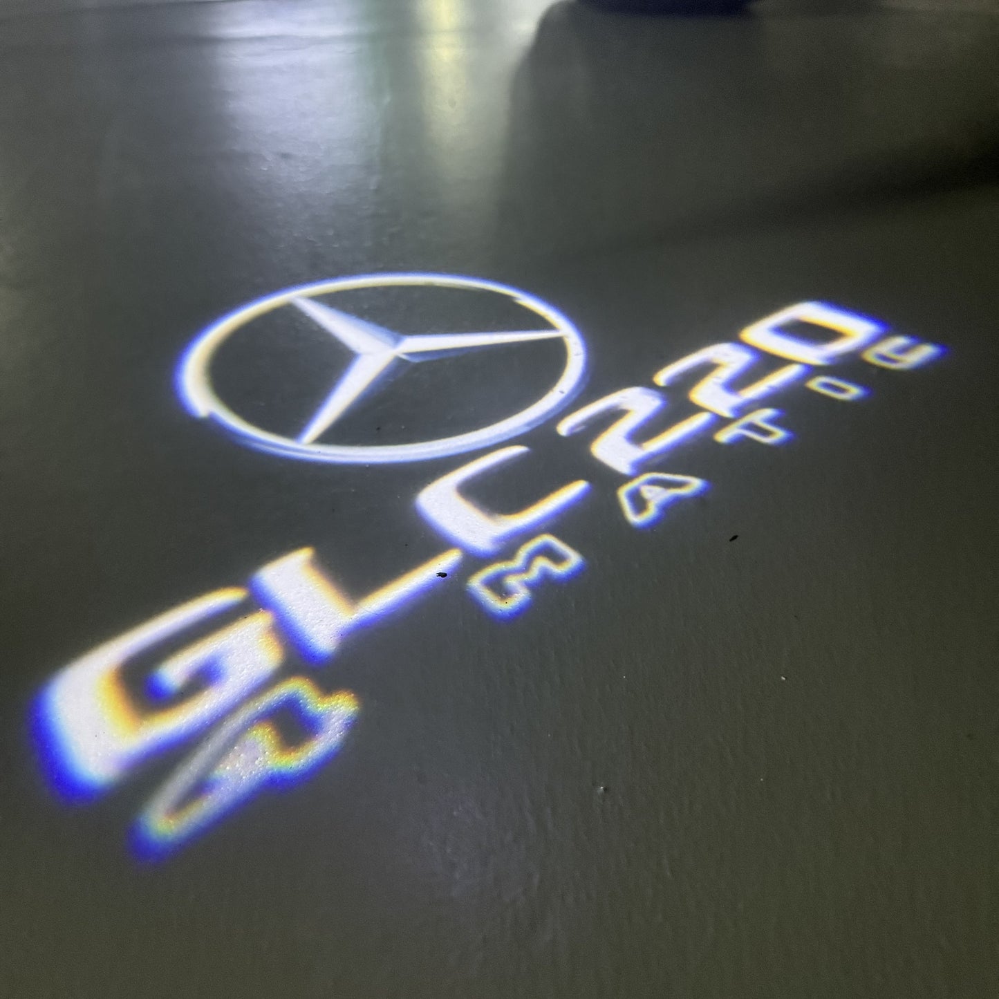 MERCEDES BENZ GLC 220 LOGO PROJECTOR LIGHTS (quantity 1 = 1 sets/2 door lights)Nr.03f038