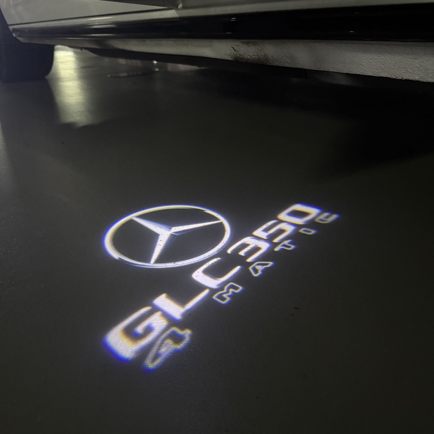 MERCEDES BENZ GLC 350 LOGO PROJECTOR LIGHTS (quantity 1 = 1 sets/2 door lights)Nr.03f047