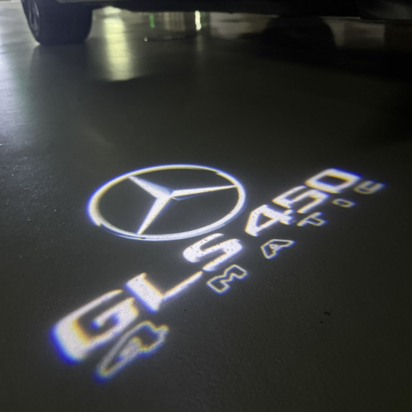 MERCEDES BENZ GLS 450 LOGO PROJECTOR LIGHTS (quantity 1 = 1 sets/2 door lights)Nr.03f038