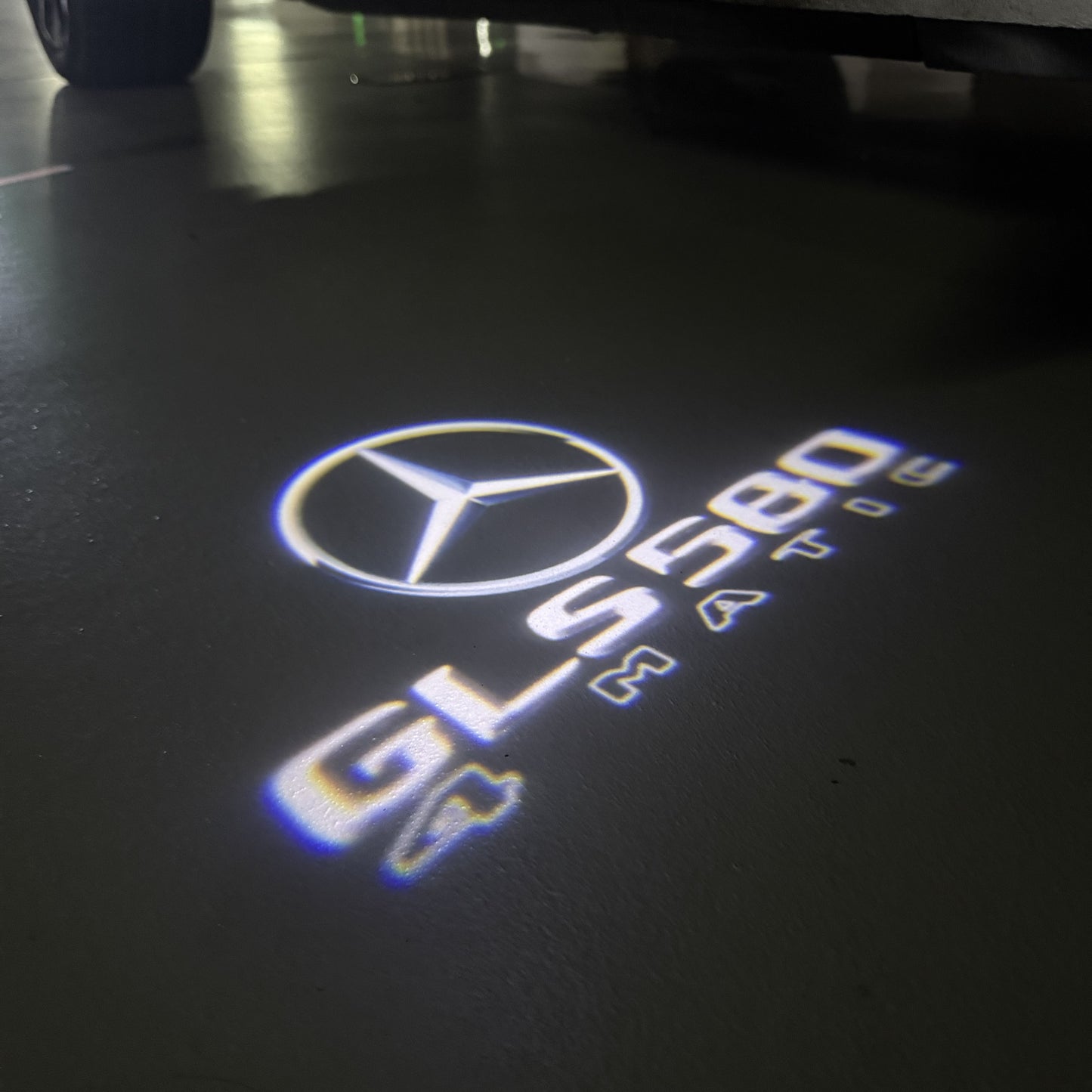MERCEDES BENZ GLS 580 LOGO PROJECTOR LIGHTS (quantity 1 = 1 sets/2 door lights)Nr.03f044