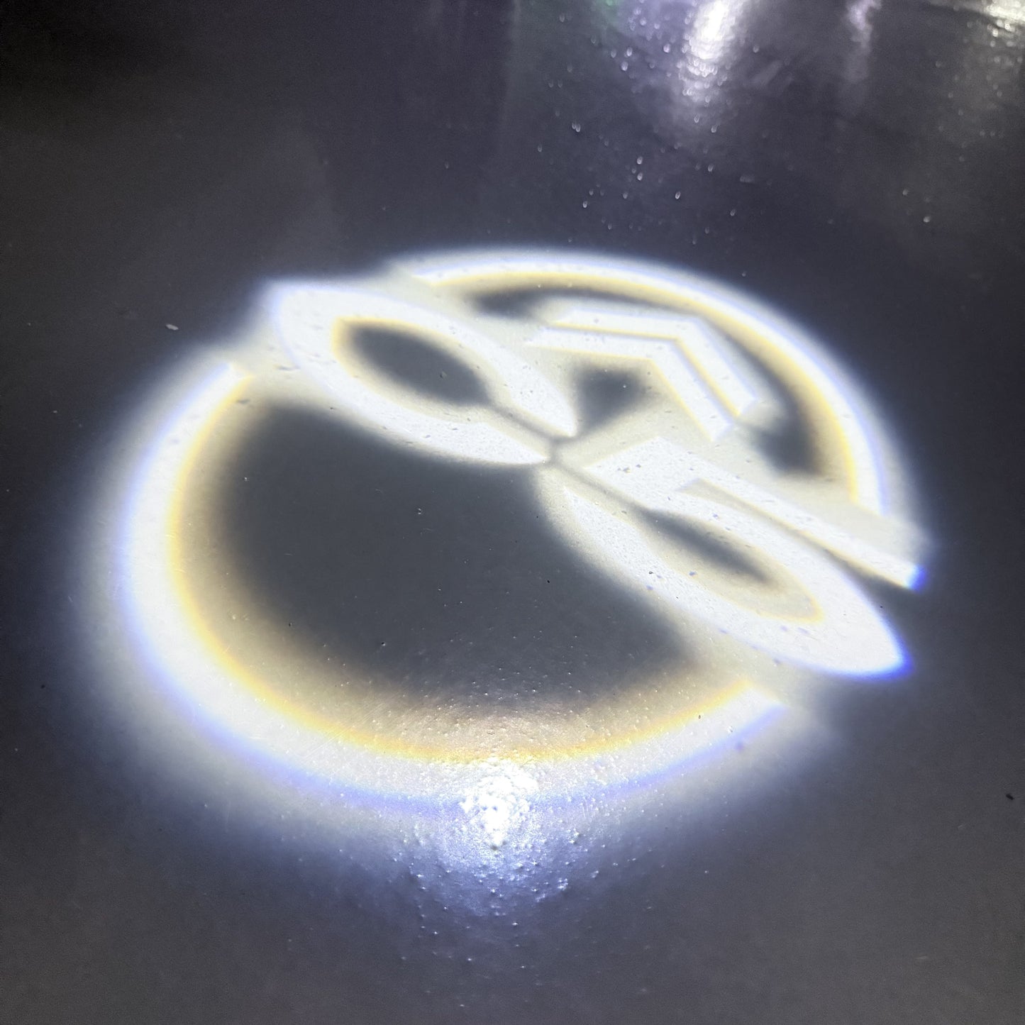 CITROËN C5 LOGO PROJECTOT LIGHTS (quantity 1 = 1 sets/2 door lights) Nr.6024q0t0155