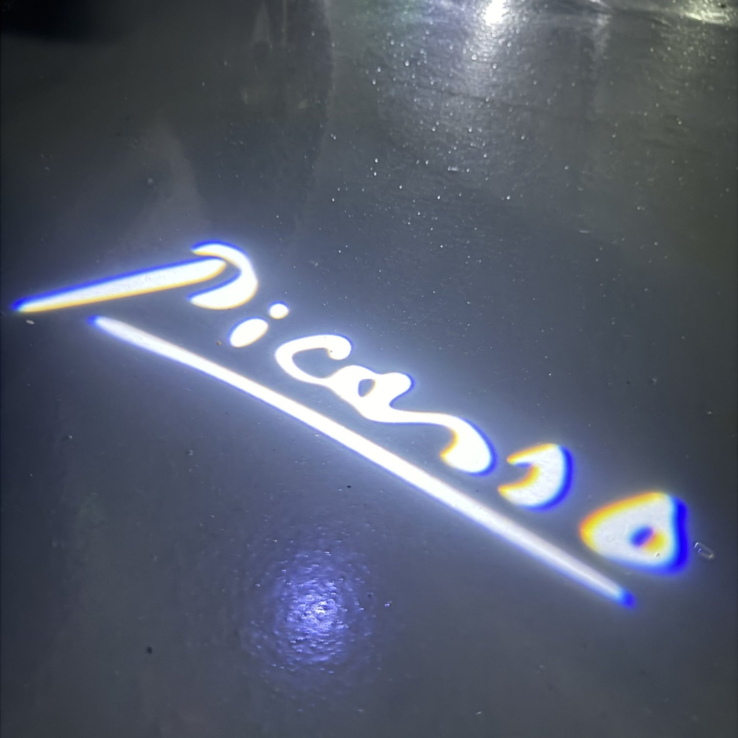 CITROËN PICASSO LOGO PROJECTOT LIGHTS (quantity 1 = 1 sets/2 door lights) Nr.6024q0t099