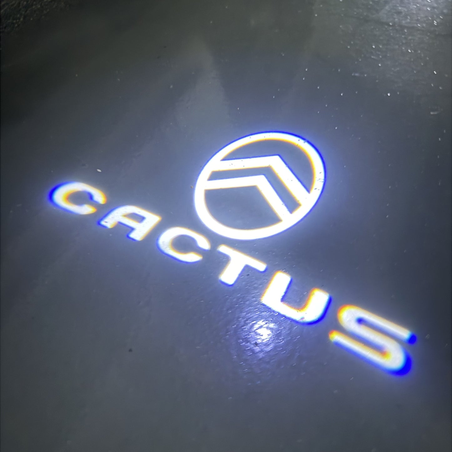 CITROËN CACTUS LOGO PROJECTOT LIGHTS (quantity 1 = 1 sets/2 door lights) Nr.6024q0t0107