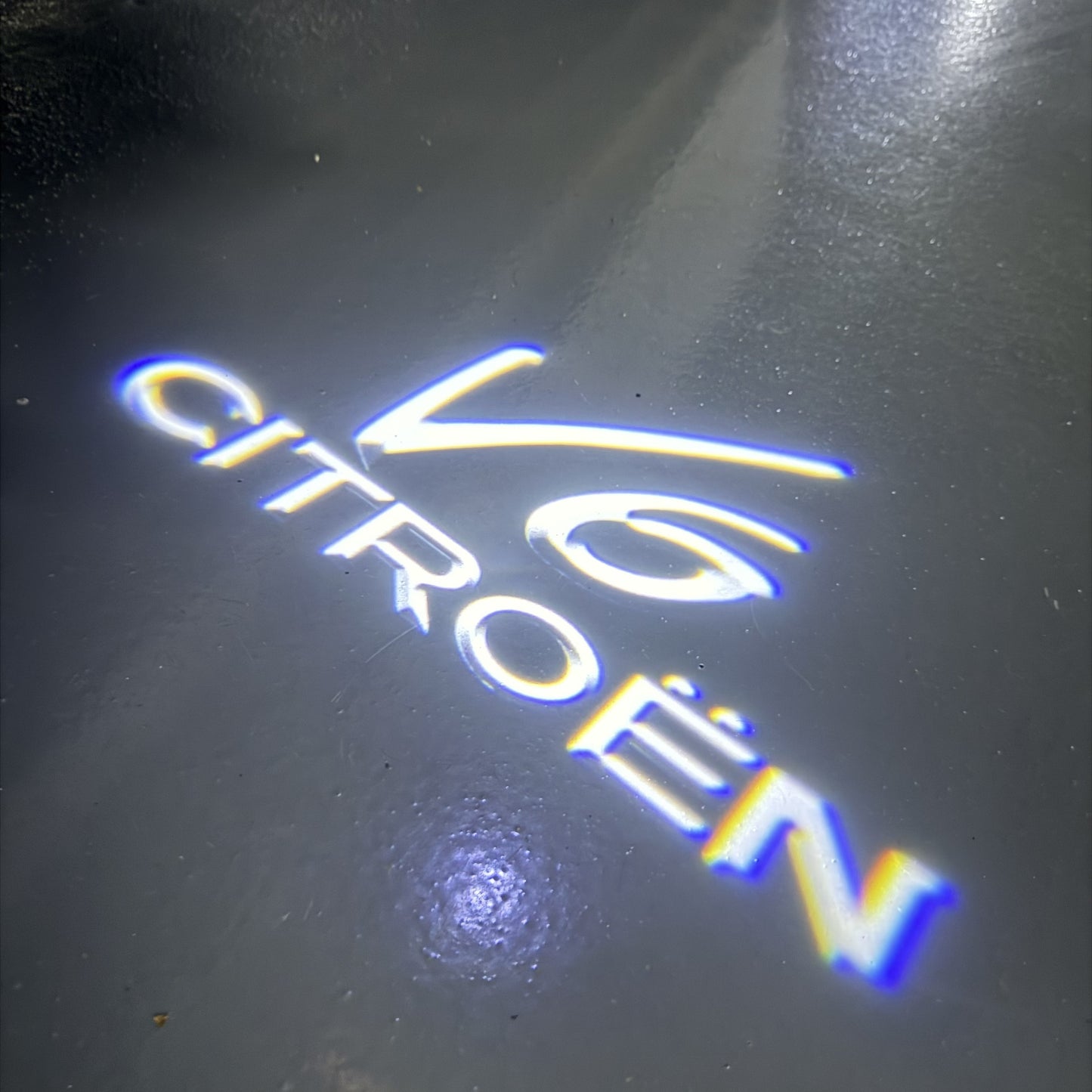 CITROËN V6 LOGO PROJECTOT LIGHTS (quantity 1 = 1 sets/2 door lights) Nr.6024q0t0114