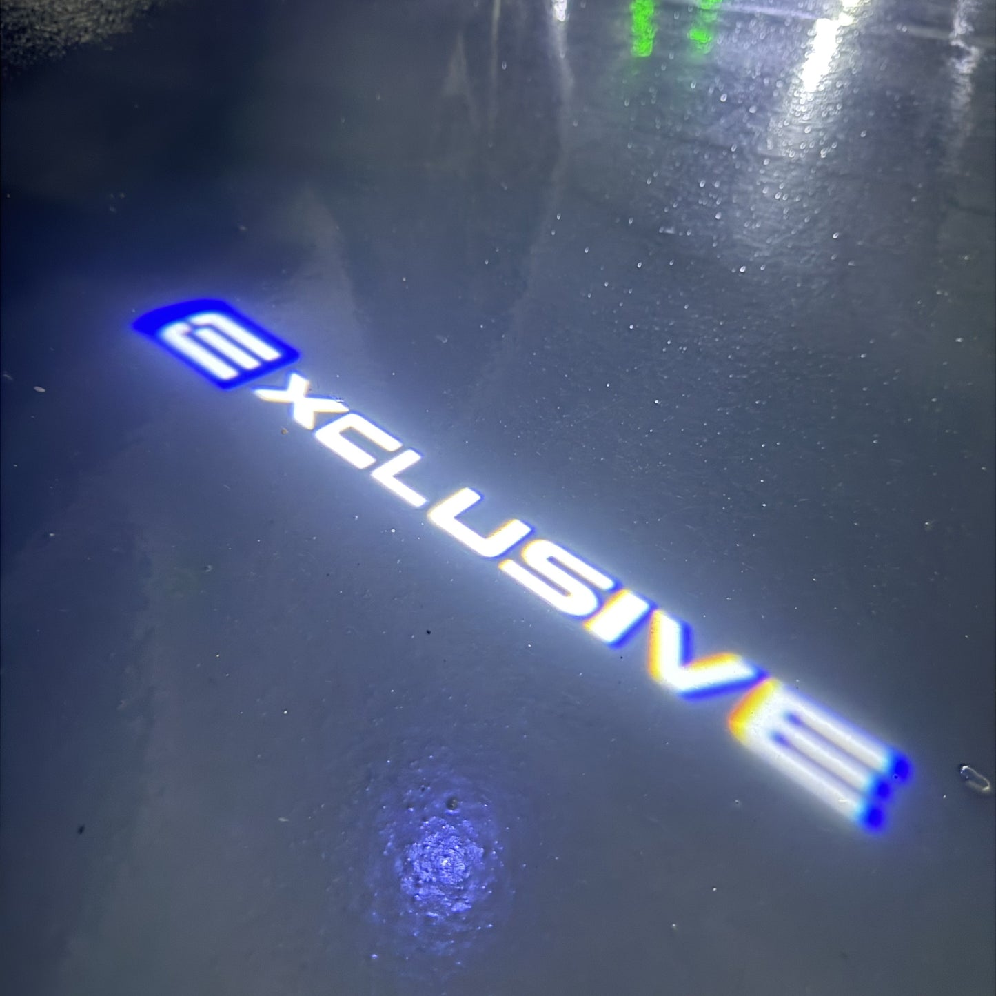 CITROËN EXCLUSIVE LOGO PROJECTOT LIGHTS (quantity 1 = 1 sets/2 door lights) Nr.6024q0t097