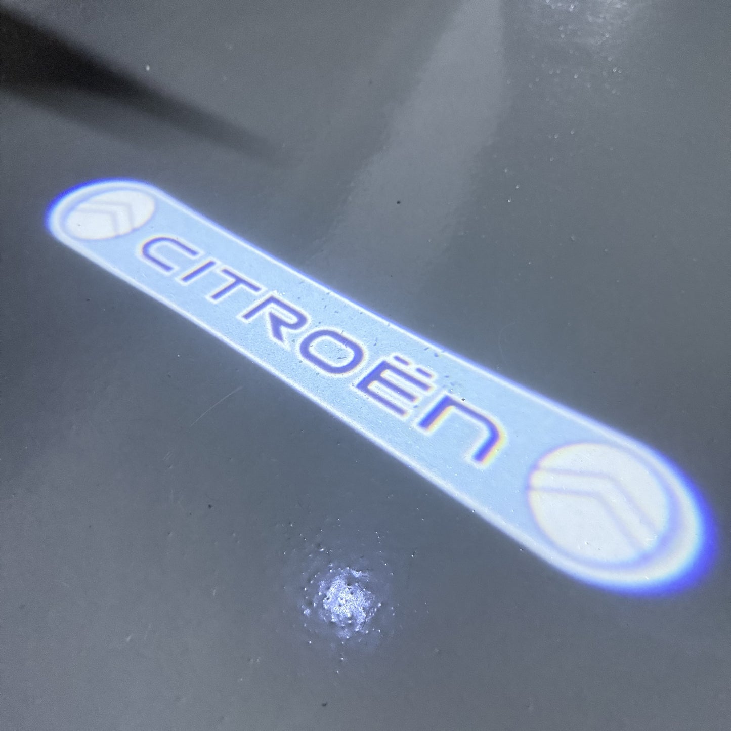 CITROËN Original LOGO PROJECTOT LIGHTS (quantity 1 = 1 sets/2 door lights) Nr.6024q0t0140
