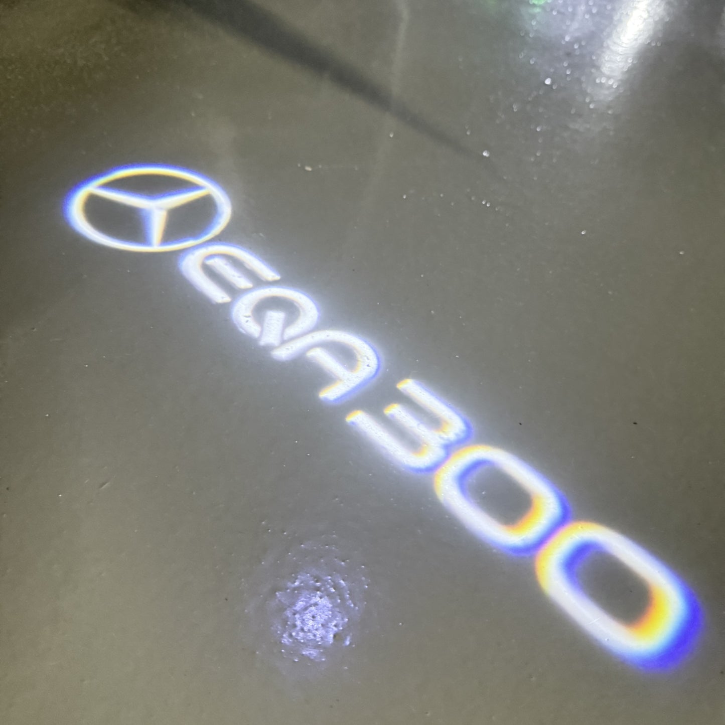 MERCEDES BENZ EQA 300 LOGO PROJECTOR LIGHTS (quantity 1 = 1 sets/2 door lights)Nr.03f07