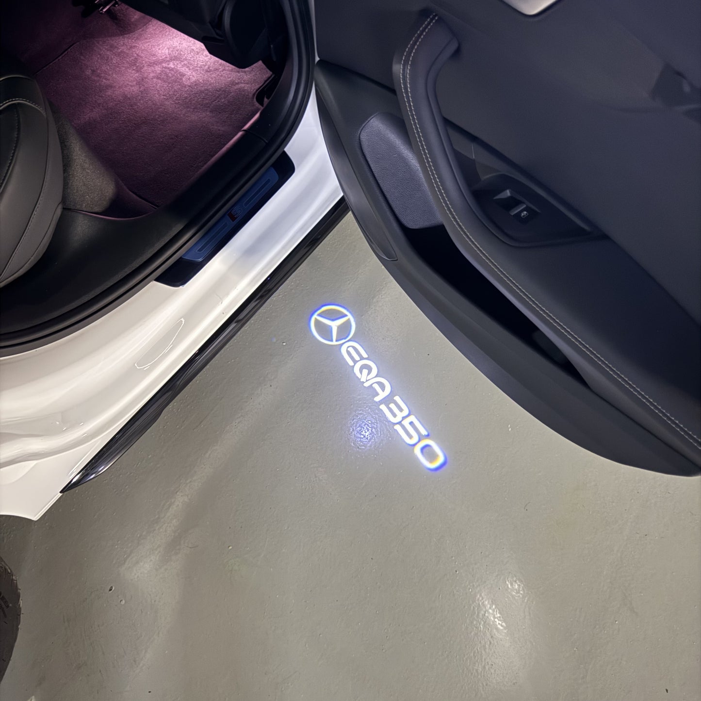 MERCEDES BENZ EQA 350 LOGO PROJECTOR LIGHTS (quantity 1 = 1 sets/2 door lights)Nr.03f010