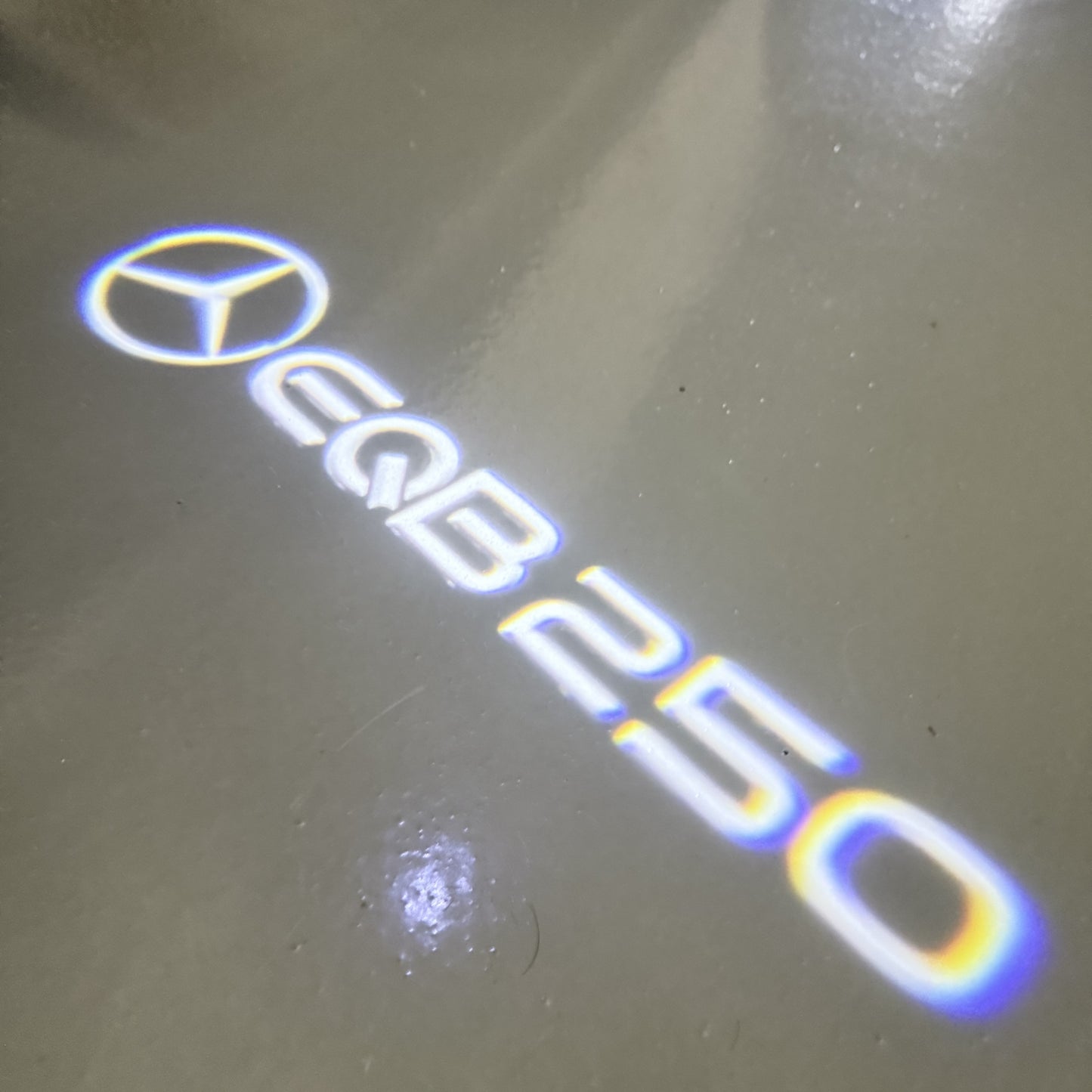 MERCEDES BENZ EQB 250 LOGO PROJECTOR LIGHTS (quantity 1 = 1 sets/2 door lights)Nr.03f011