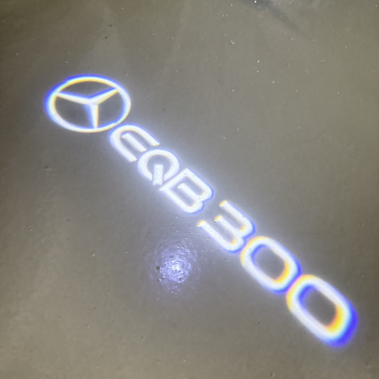 MERCEDES BENZ EQB 300 LOGO PROJECTOR LIGHTS (quantity 1 = 1 sets/2 door lights)Nr.03f018