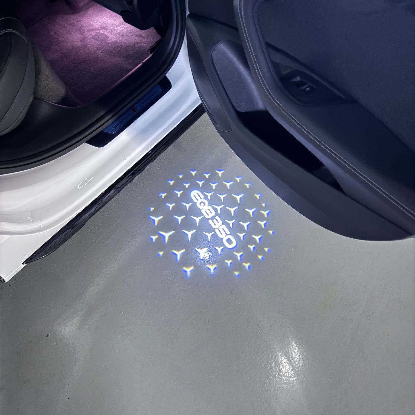 MERCEDES BENZ EQB 350 LOGO PROJECTOR LIGHTS (quantity 1 = 1 sets/2 door lights)Nr.03f018
