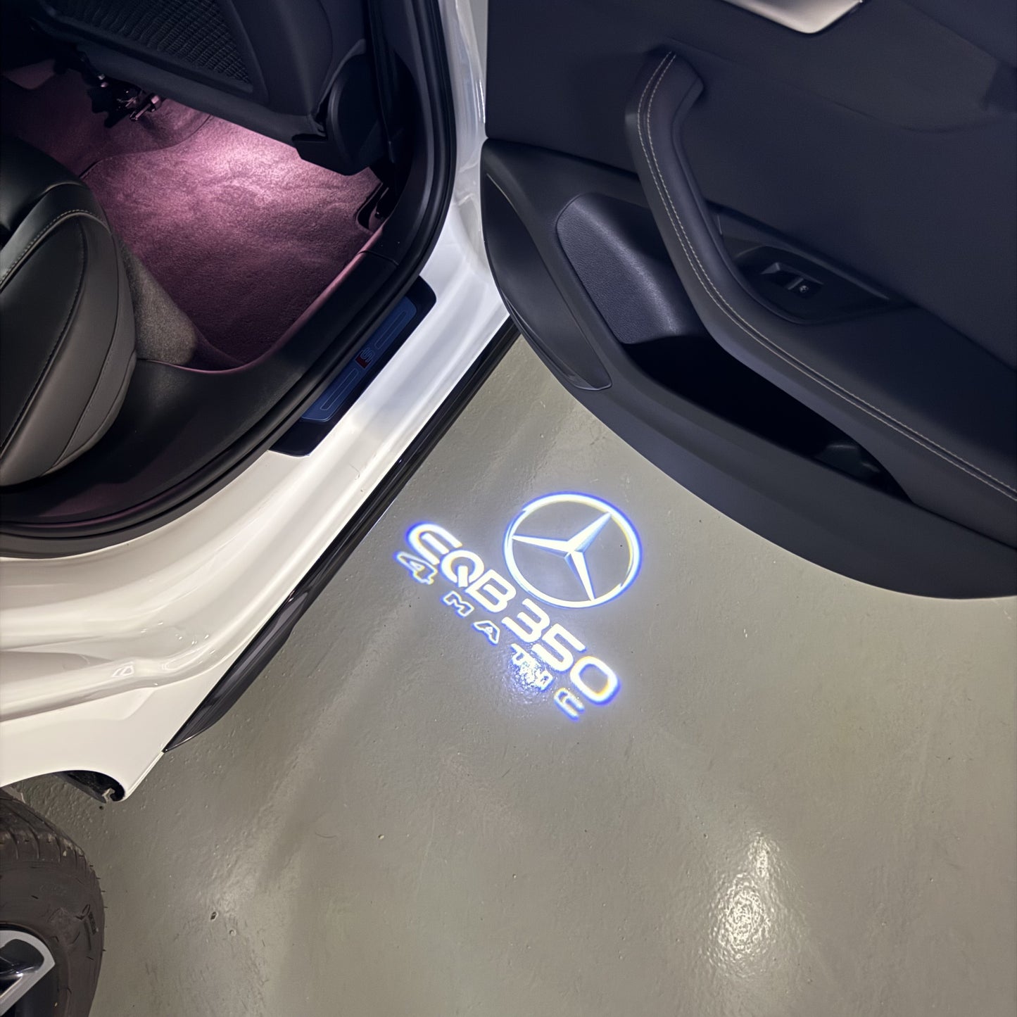 MERCEDES BENZ EQB 350 LOGO PROJECTOR LIGHTS (quantity 1 = 1 sets/2 door lights)Nr.03f016
