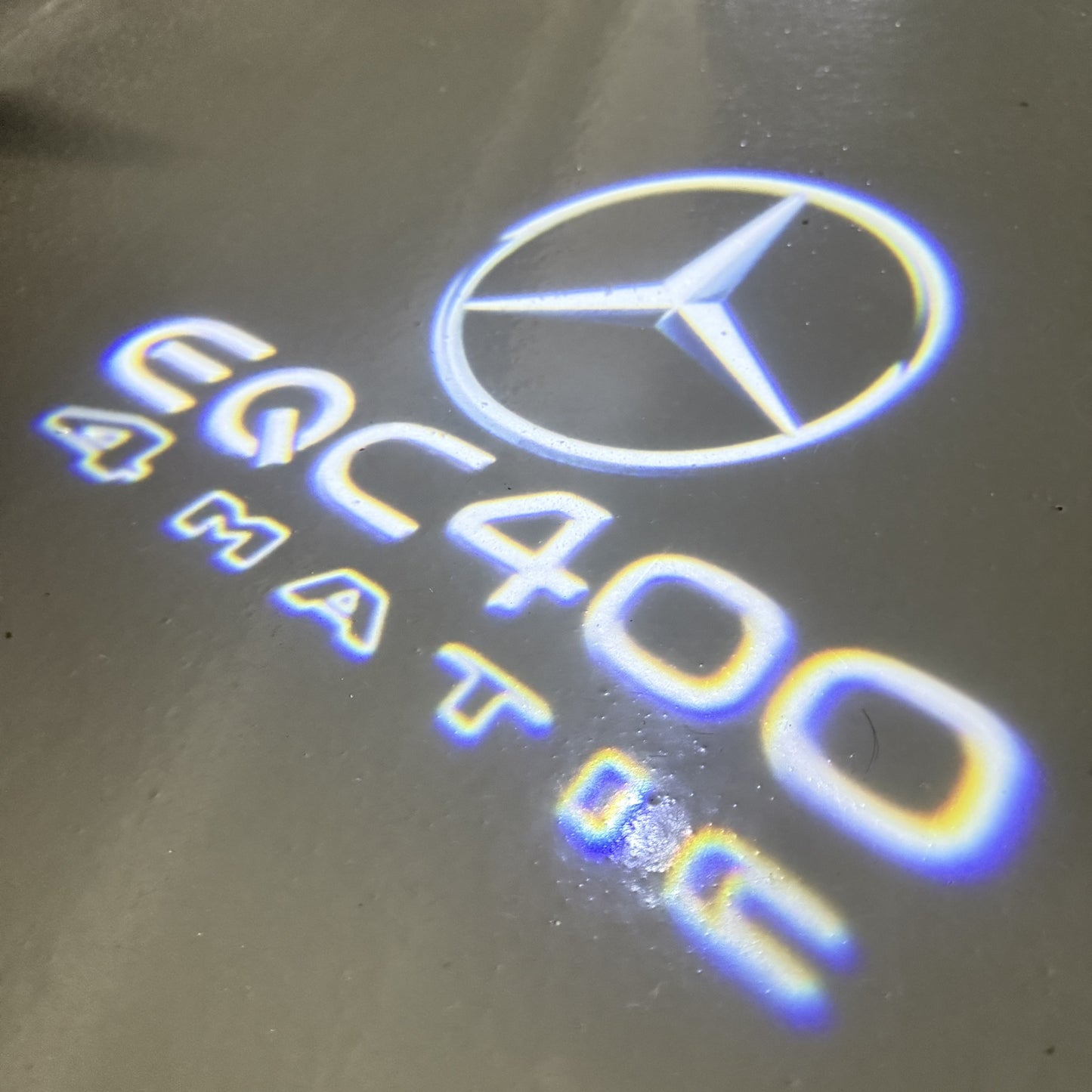 MERCEDES BENZ EQC 400 LOGO PROJECTOR LIGHTS (quantity 1 = 1 sets/2 door lights)Nr.03f09