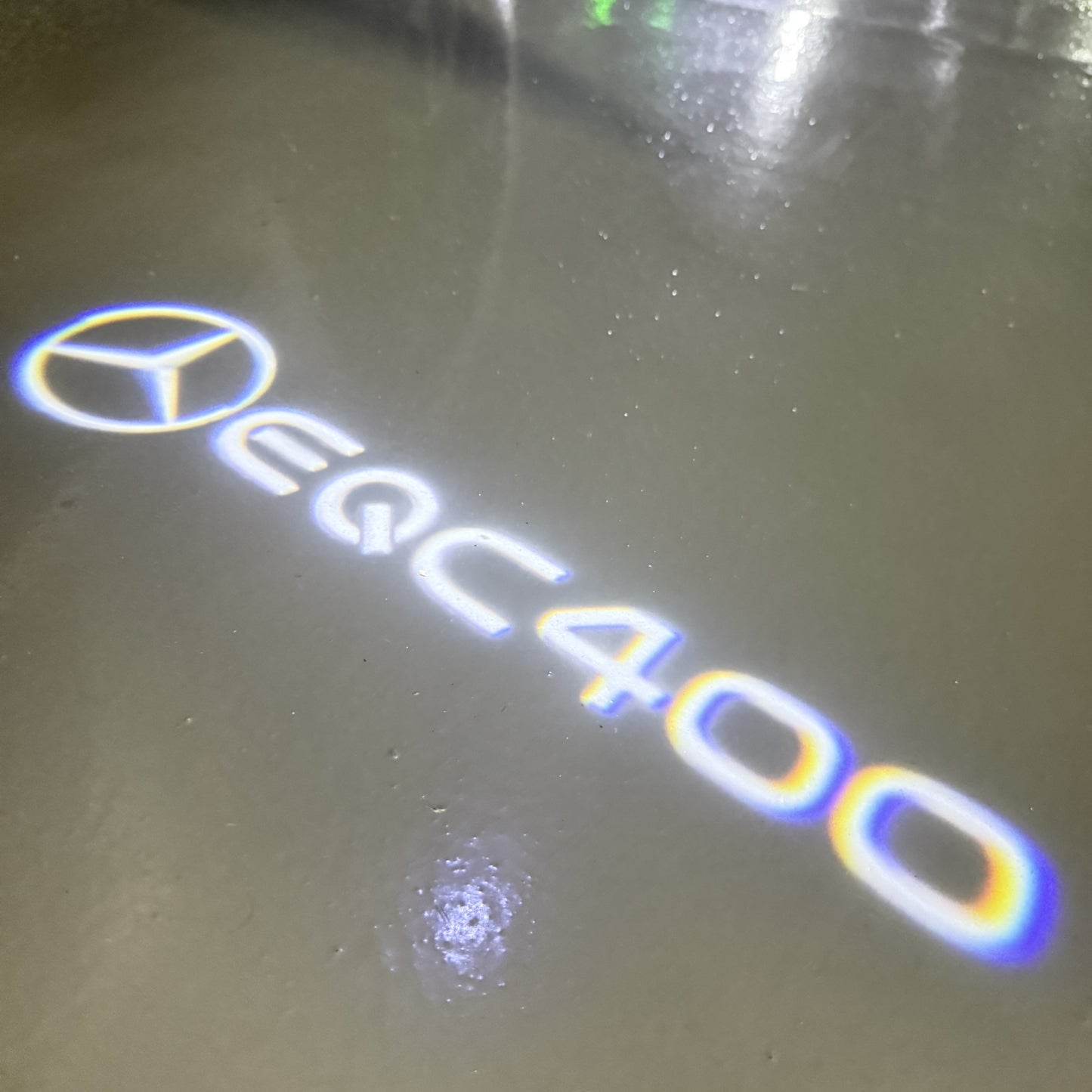 MERCEDES BENZ EQC 400 LOGO PROJECTOR LIGHTS (quantity 1 = 1 sets/2 door lights)Nr.03f010