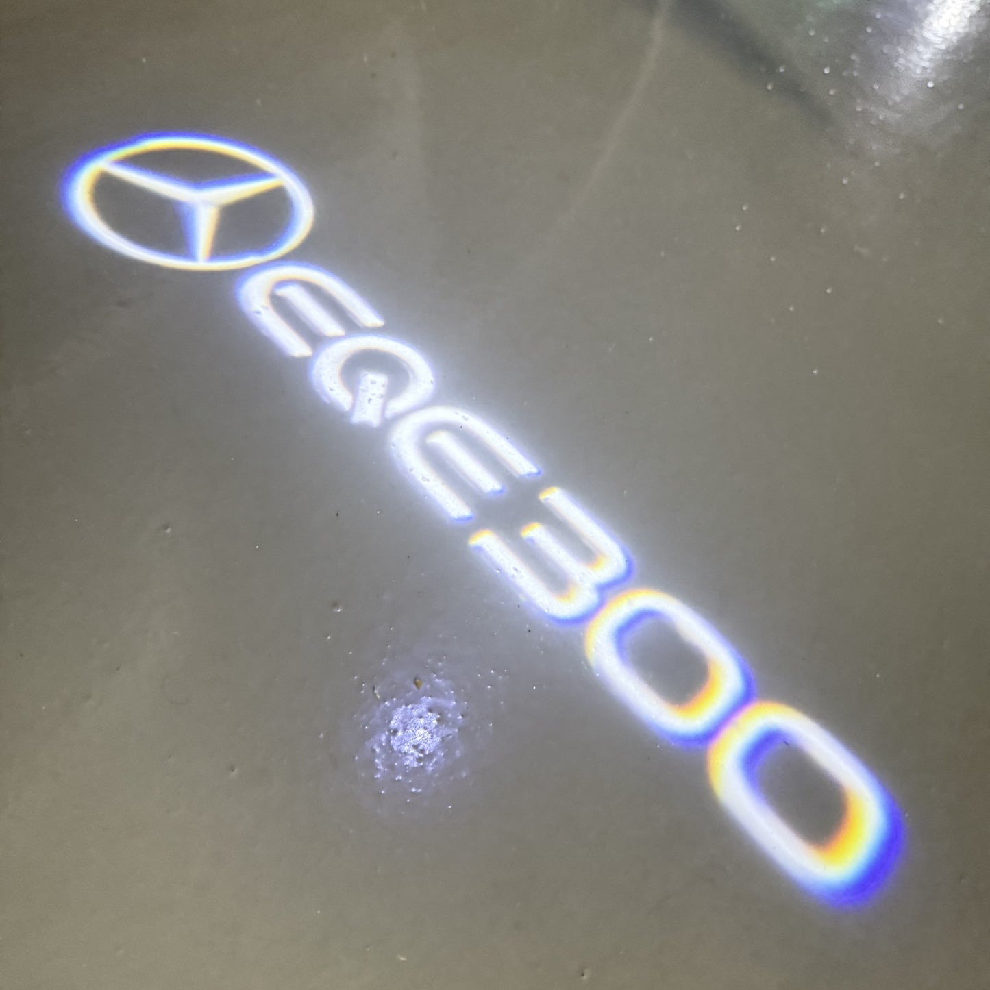 MERCEDES BENZ EQE 300 LOGO PROJECTOR LIGHTS (quantity 1 = 1 sets/2 door lights)Nr.03f015