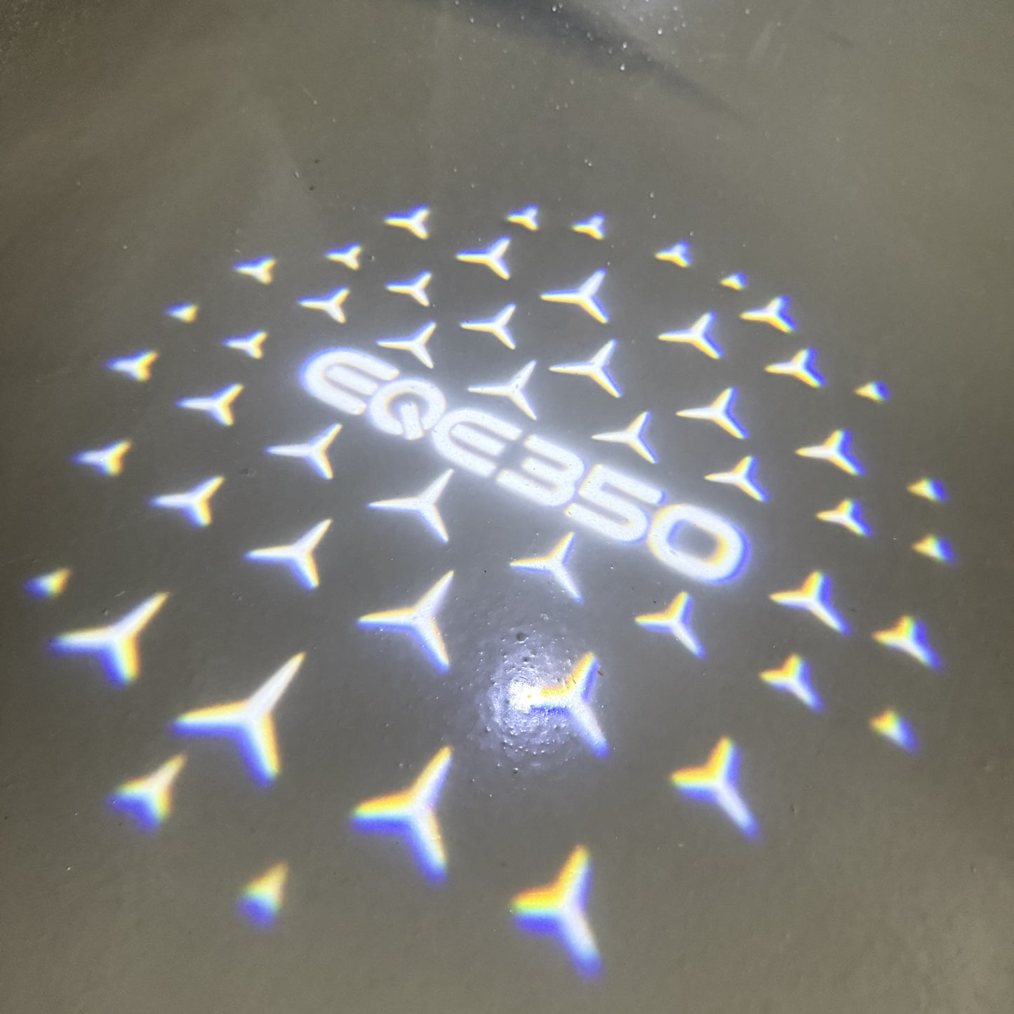MERCEDES BENZ EQE 350 LOGO PROJECTOR LIGHTS (quantity 1 = 1 sets/2 door lights)Nr.03f017