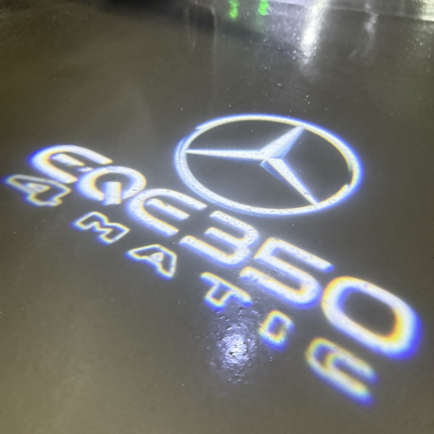 MERCEDES BENZ EQE 350 LOGO PROJECTOR LIGHTS (quantity 1 = 1 sets/2 door lights)Nr.03f016