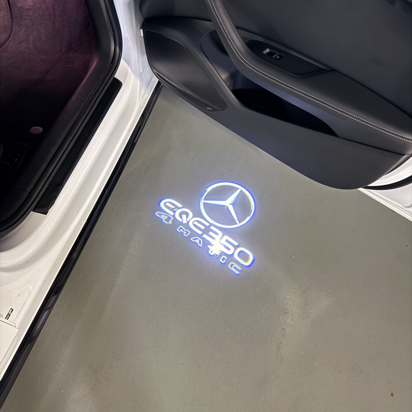 MERCEDES BENZ EQE 350 LOGO PROJECTOR LIGHTS (quantity 1 = 1 sets/2 door lights)Nr.03f016