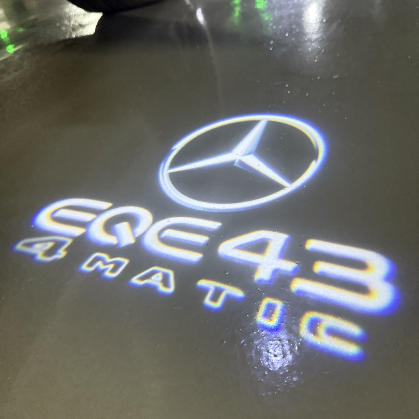 MERCEDES BENZ EQE 43 LOGO PROJECTOR LIGHTS (quantity 1 = 1 sets/2 door lights)Nr.03f08