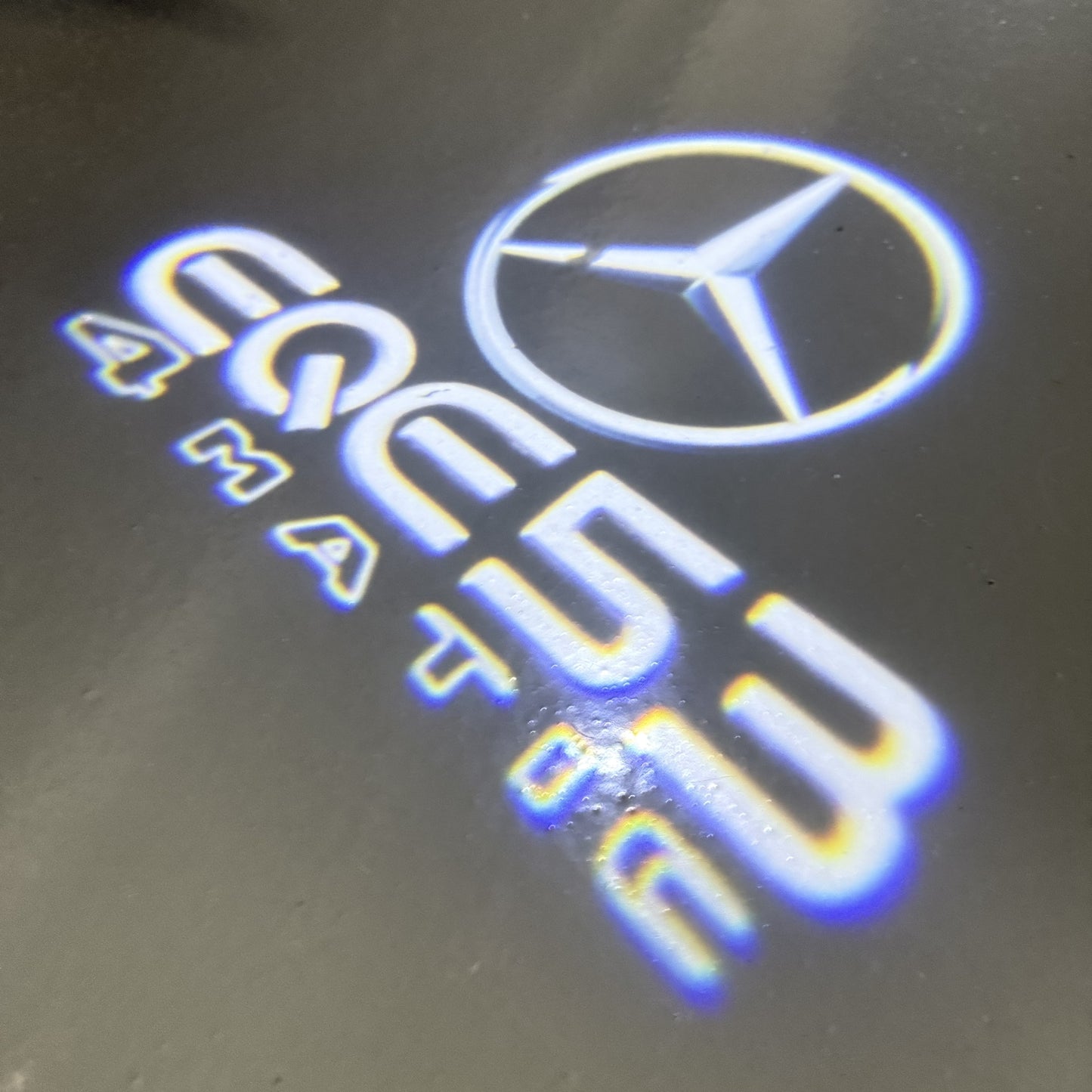 MERCEDES BENZ EQE 53 LOGO PROJECTOR LIGHTS (quantity 1 = 1 sets/2 door lights)Nr.03f011