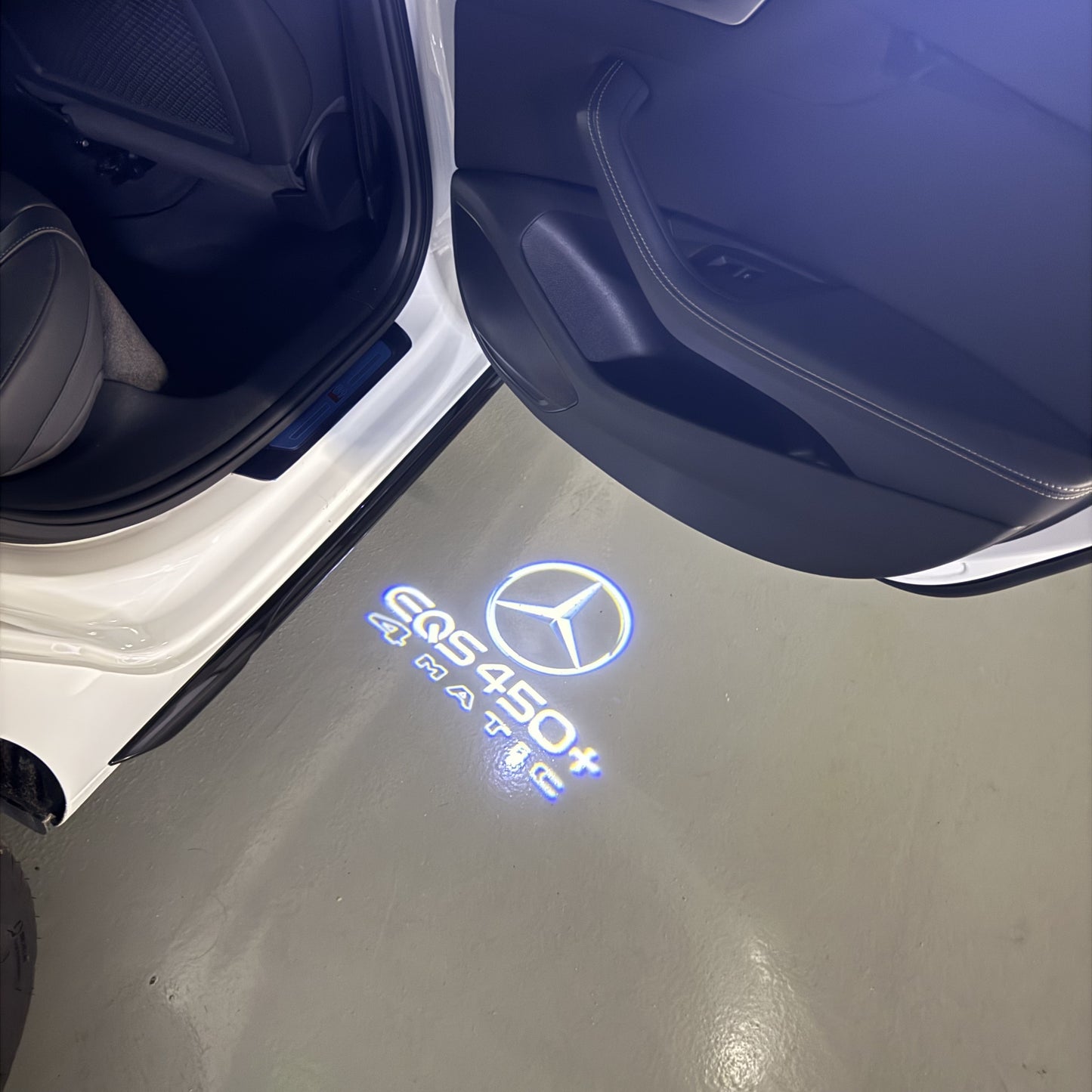 MERCEDES BENZ EQS 450 LOGO PROJECTOR LIGHTS (quantity 1 = 1 sets/2 door lights)Nr.03f06