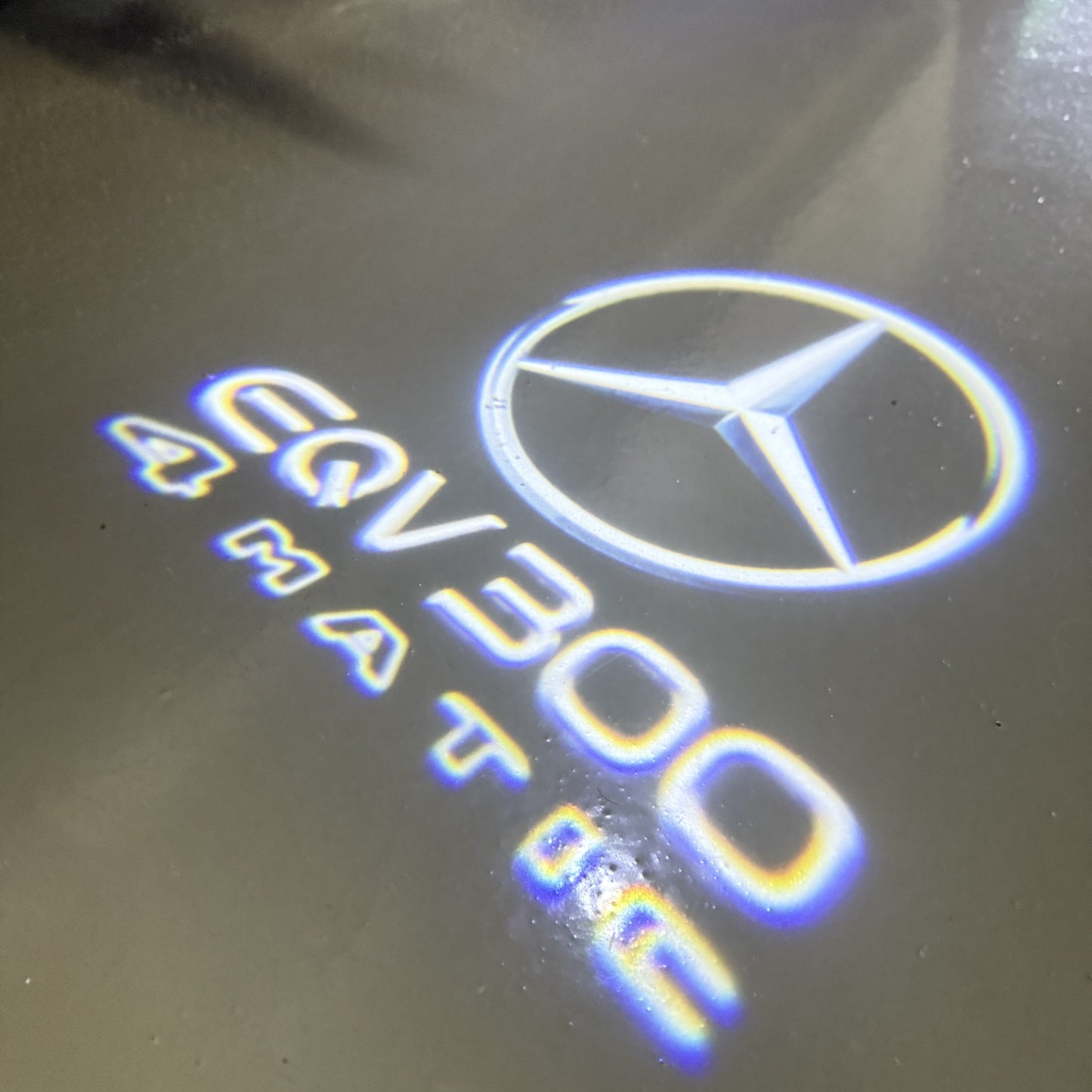 MERCEDES BENZ EQV 300 LOGO PROJECTOT LIGHTS (quantity 1 = 1 sets/2 door lights)Nr.03f020