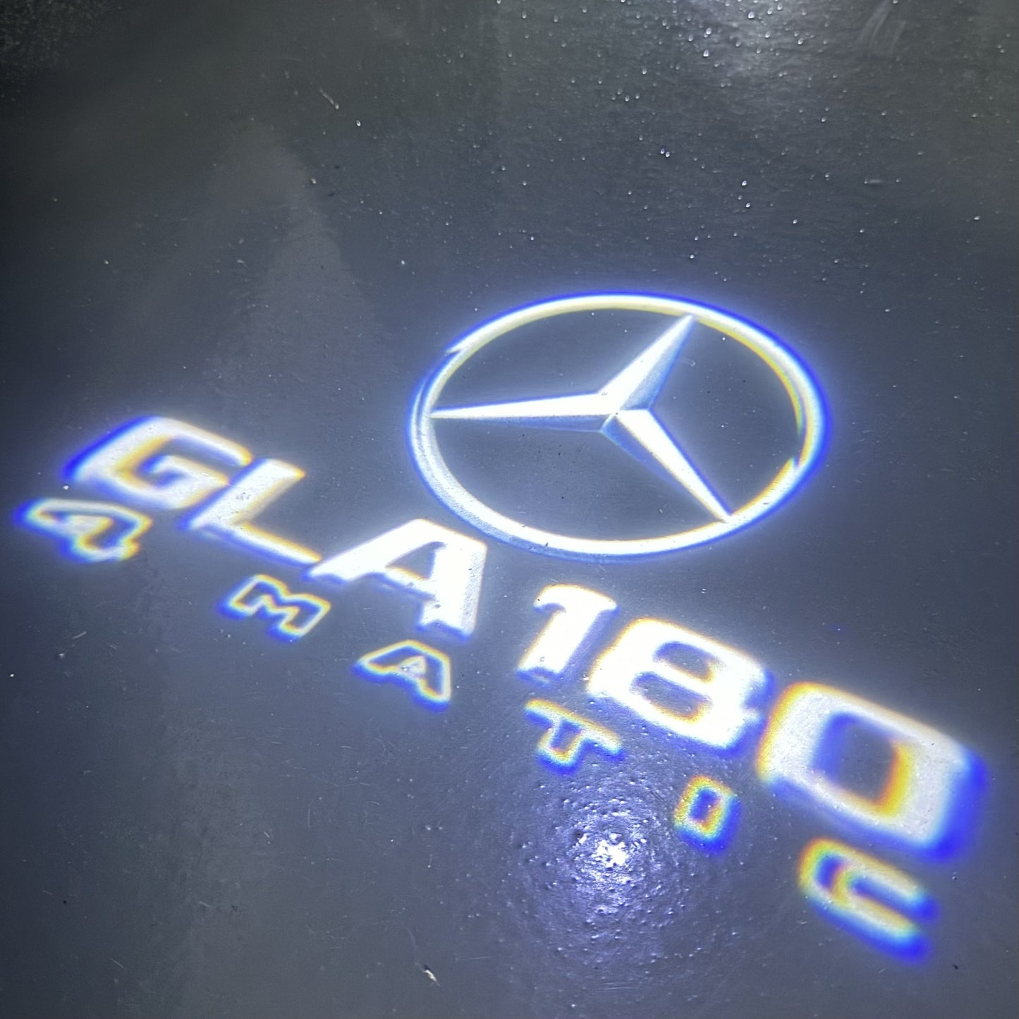 MERCEDES BENZ GLA 180 LOGO PROJECTOR LIGHTS (quantity 1 = 1 sets/2 door lights)Nr.03f013