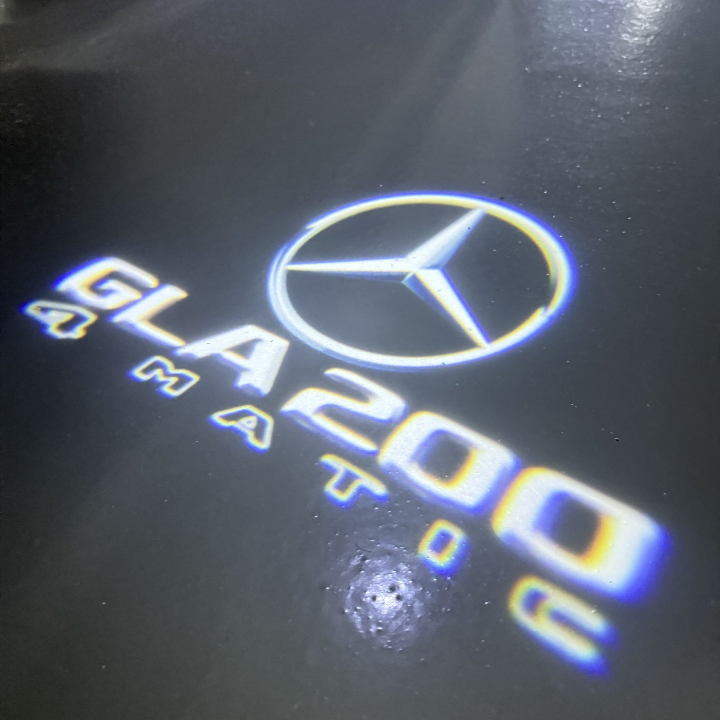 MERCEDES BENZ GLA 200 LOGO PROJECTOR LIGHTS (quantity 1 = 1 sets/2 door lights)Nr.03f017