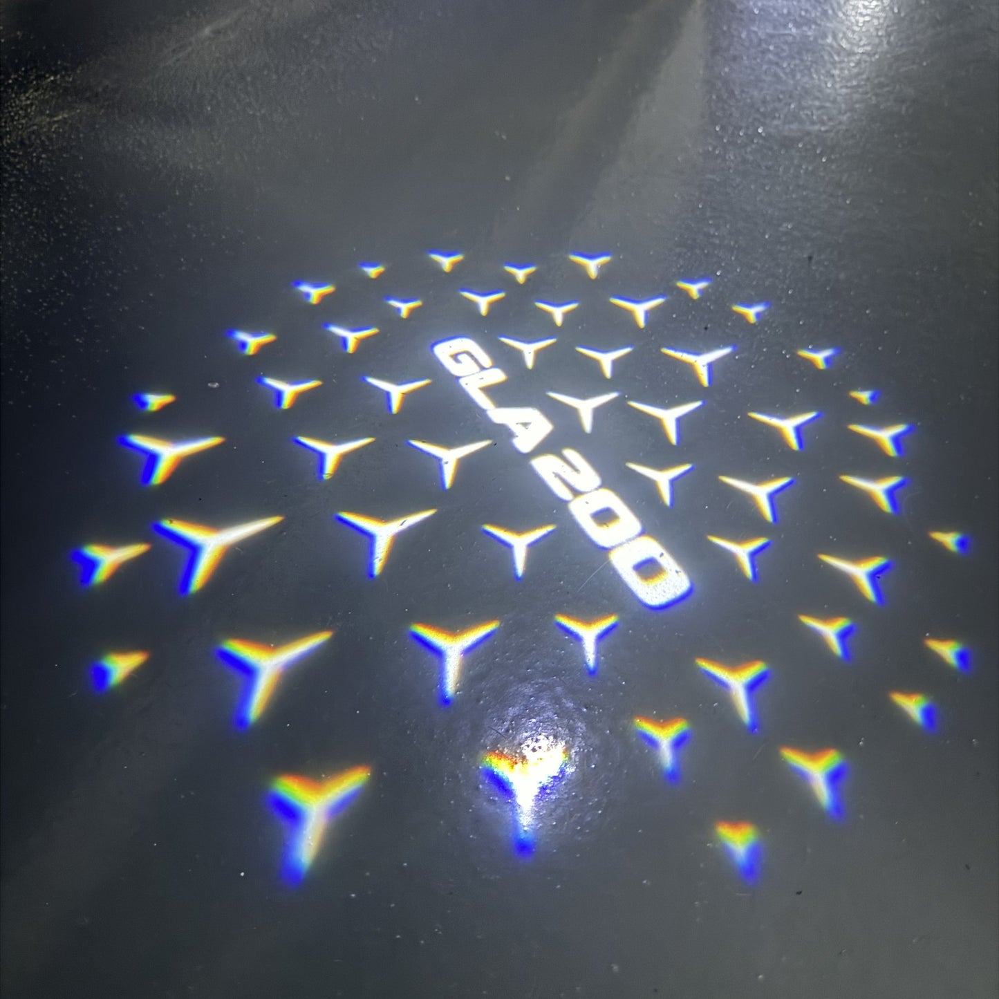 MERCEDES BENZ GLA 200 LOGO PROJECTOR LIGHTS (quantity 1 = 1 sets/2 door lights)Nr.03f016