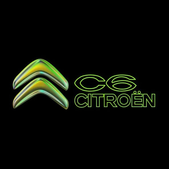 CITROËN C6 LOGO PROJECTOT LIGHTS (quantity 1 = 1 sets/2 door lights) Nr.6024q0t0132