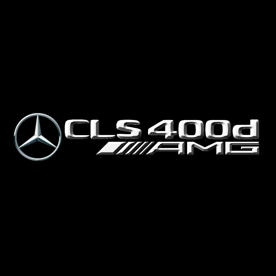 MERCEDES BENZ CLS 400d AMG LOGO PROJECTOT LIGHTS (quantity 1 = 1 sets/2 door lights)Nr.03f032