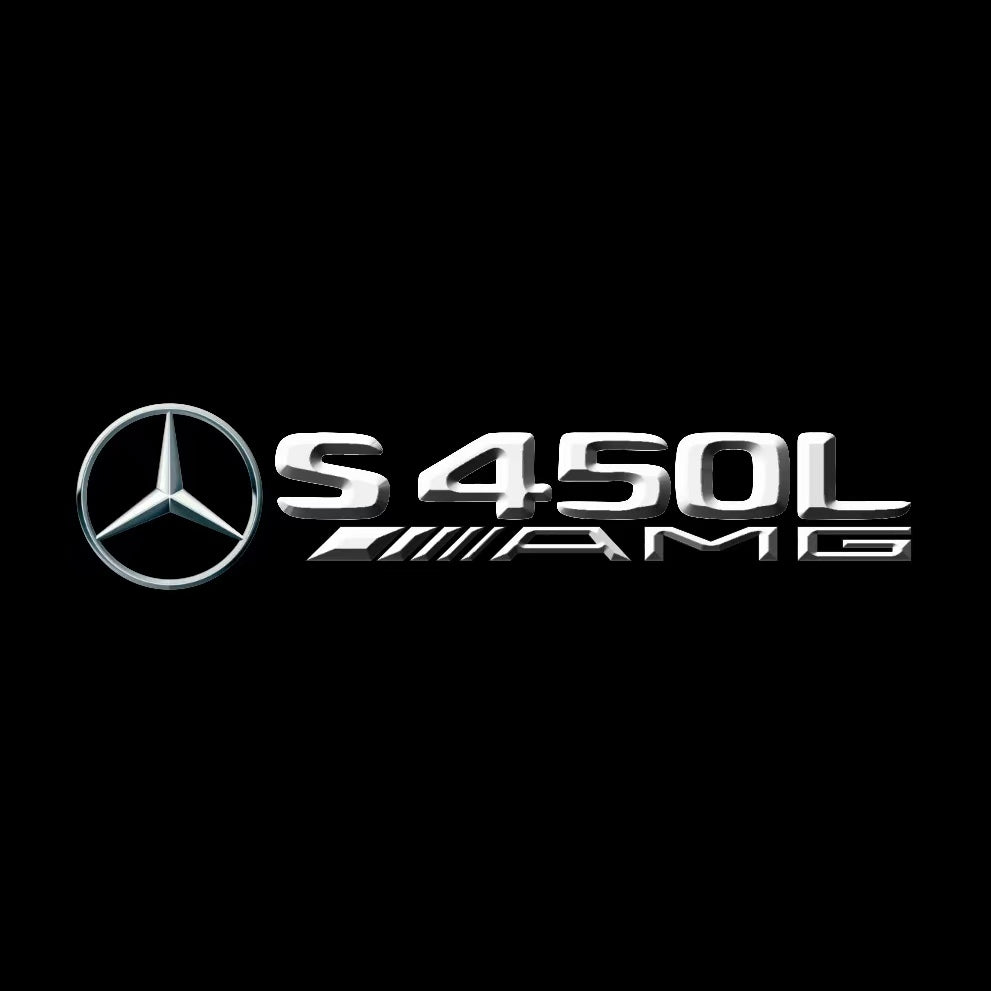 MERCEDES BENZ S 450L LOGO PROJECTOR LIGHTS (quantity 1 = 1 sets/2 door lights)Nr.03f036