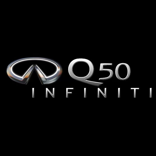 INFINITI Q50 LOGO PROJECROTR LIGHTS (quantity 1 = 1 sets/2 door lights)Nr.74A38